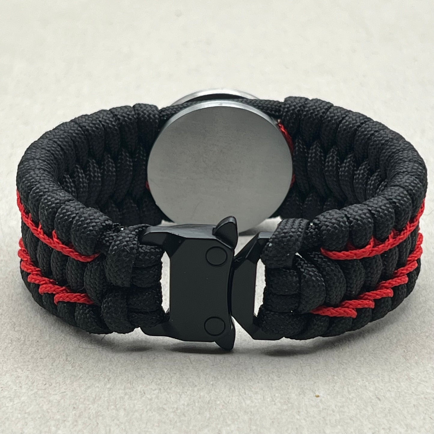 US Marine Corps bracelet | Gold EGA | Black & Red