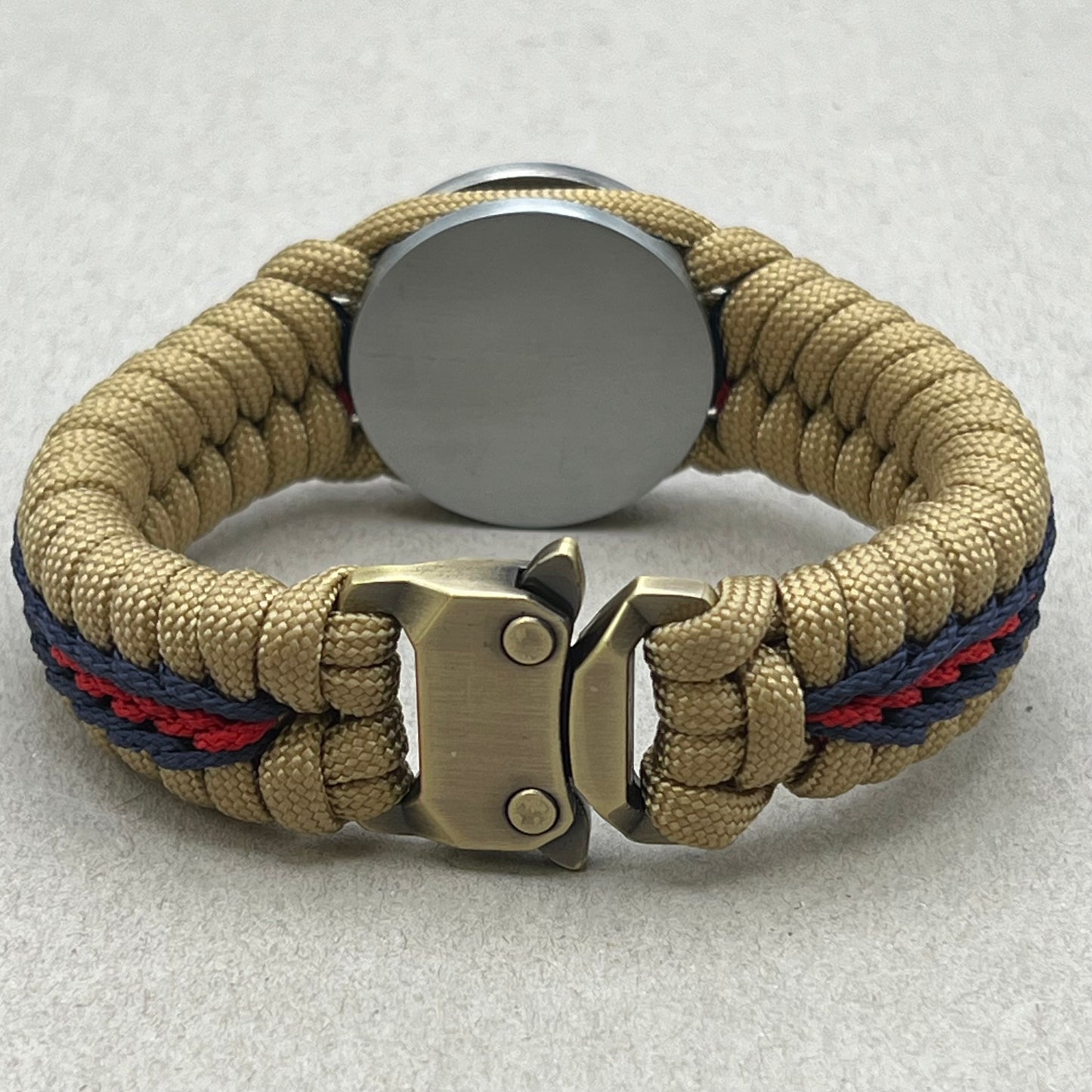 US Marine Corps bracelet | Gold EGA | Gold, Navy Blue & Red