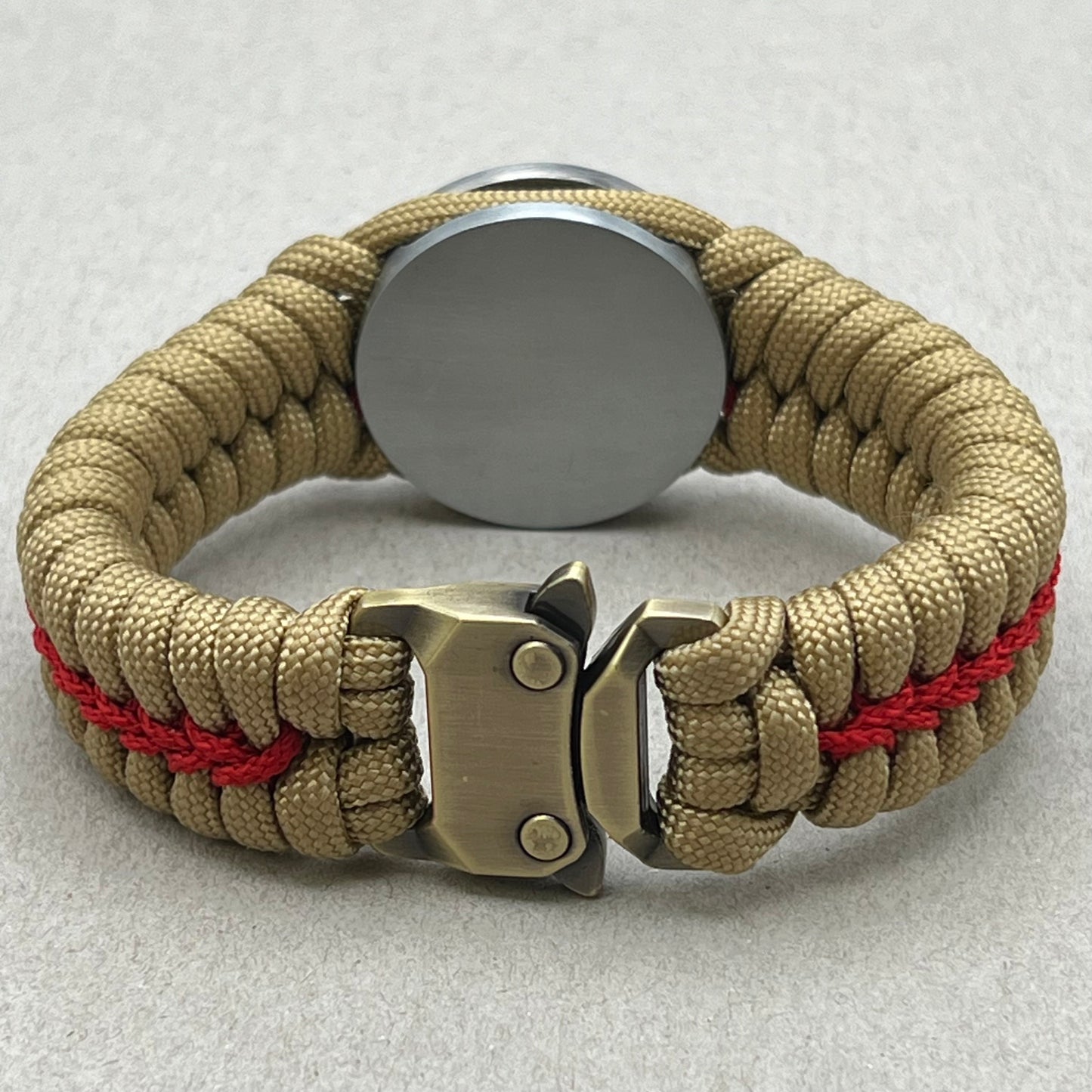 US Marine Corps bracelet | Gold EGA | Gold & Red
