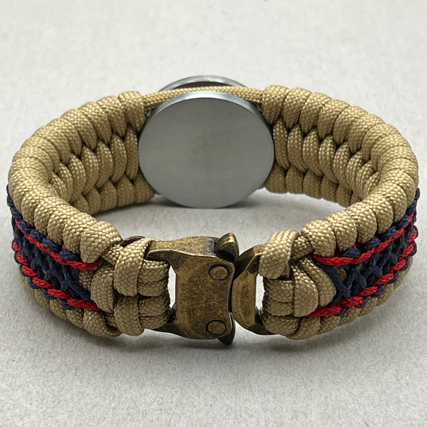 US Marine Corps bracelet | Gold EGA | Gold, Navy Blue & Red