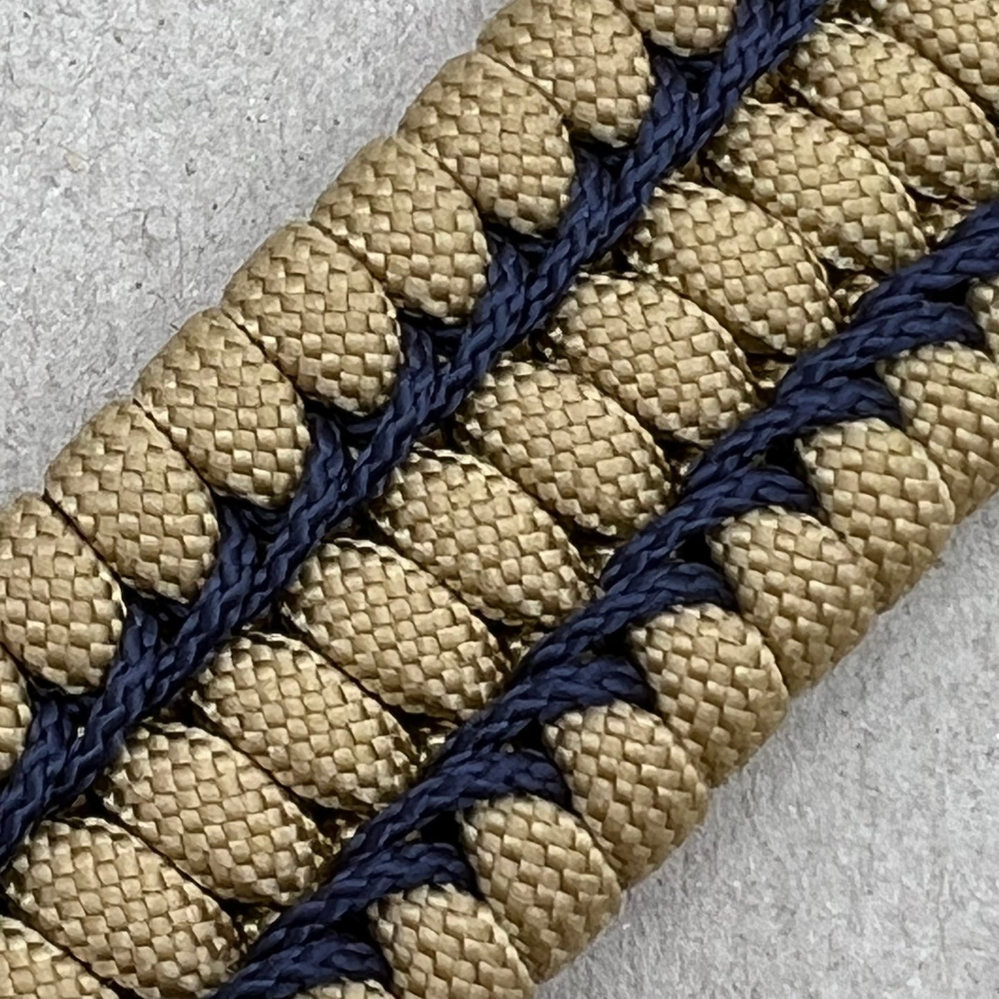 US Marine Corps bracelet | Gold EGA | Gold & Navy Blue