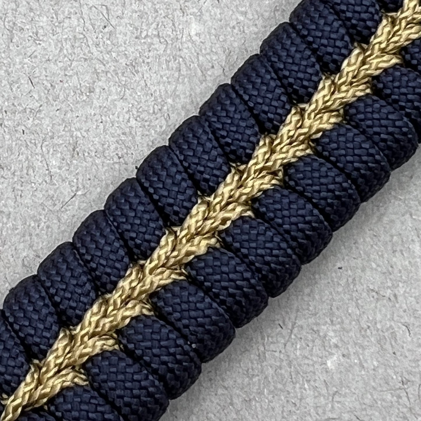 United States Navy bracelet-Navy Blue & Gold