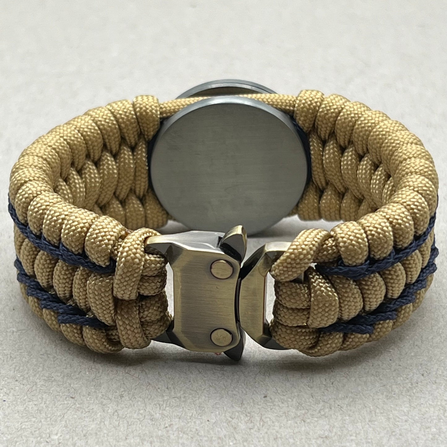 United States Navy bracelet-Gold & Navy Blue