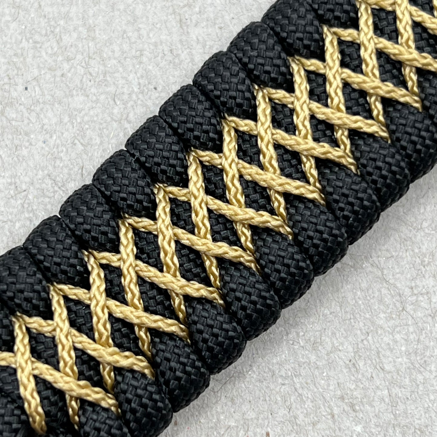 United States Army bracelet-Black & Gold