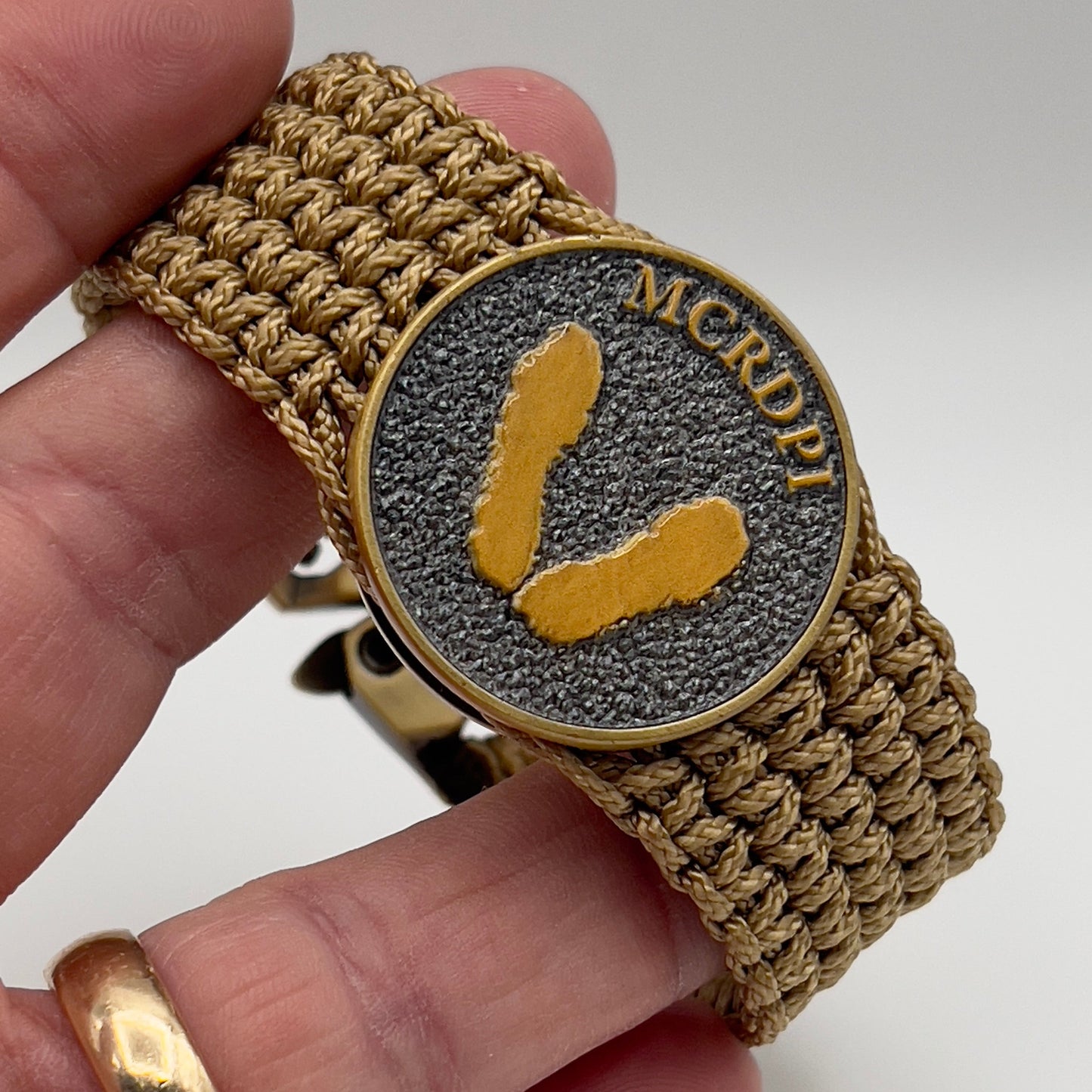 USMC Yellow Footprints bracelet