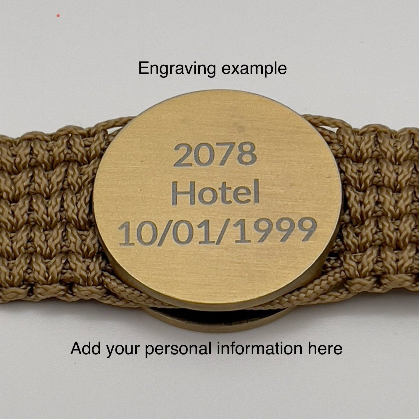 USMC Yellow Footprints bracelet