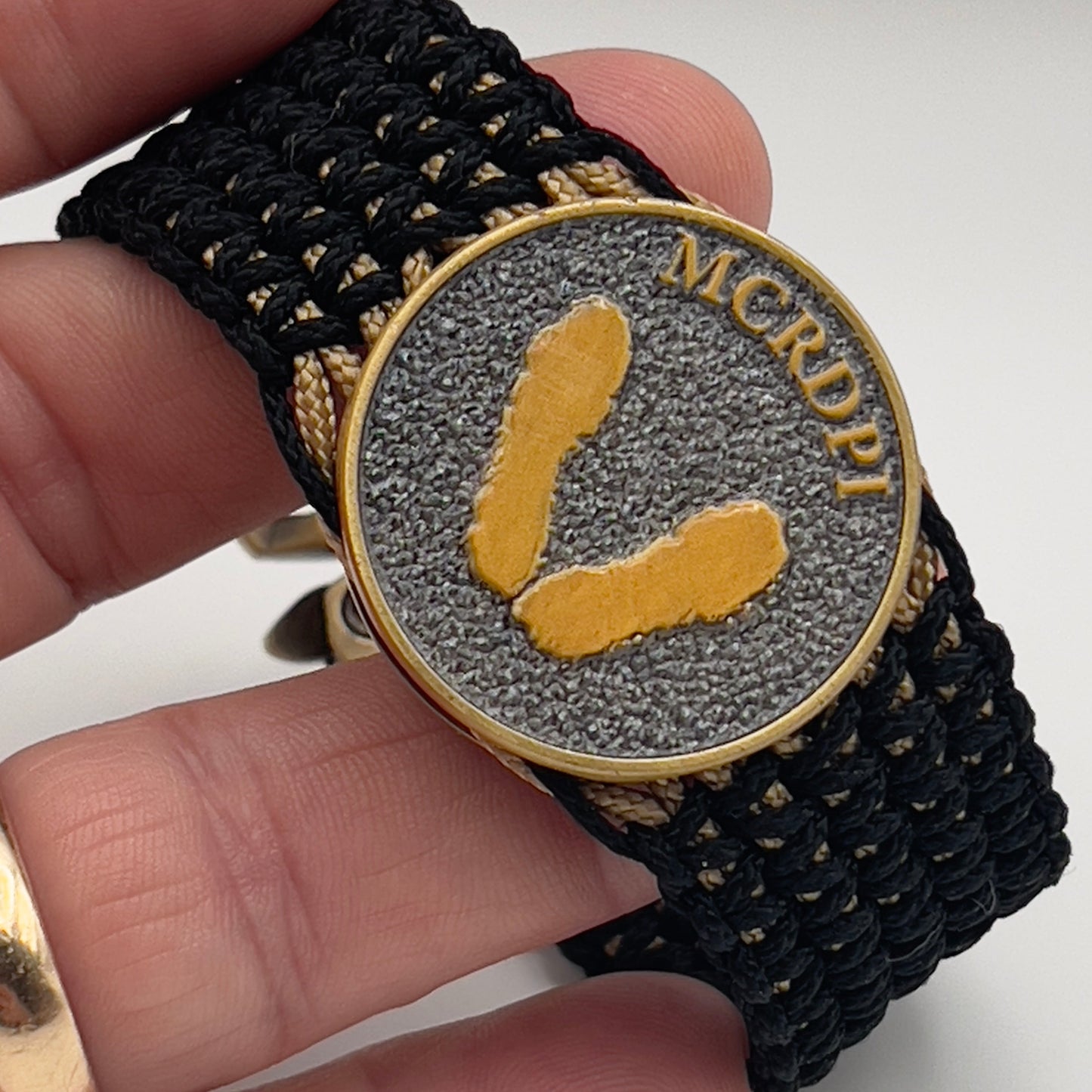 USMC Yellow Footprints bracelet
