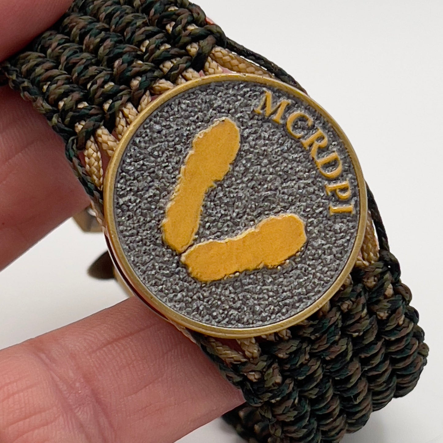 USMC Yellow Footprints bracelet