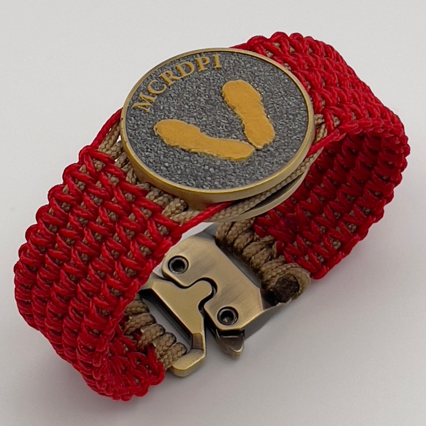 USMC Yellow Footprints bracelet