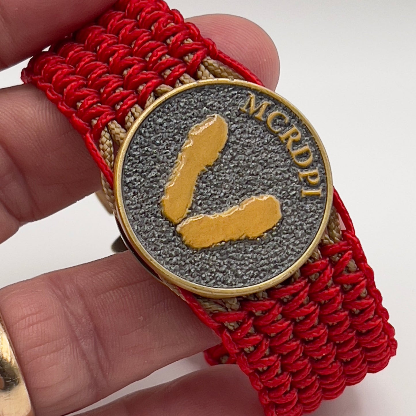USMC Yellow Footprints bracelet