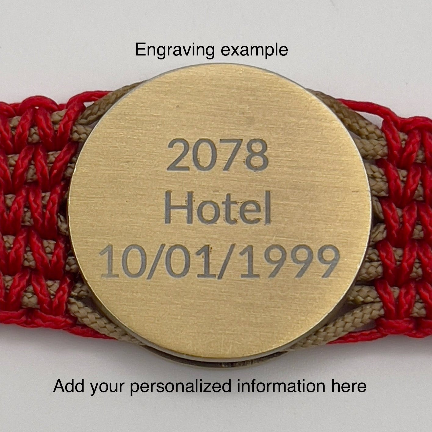 USMC Yellow Footprints bracelet