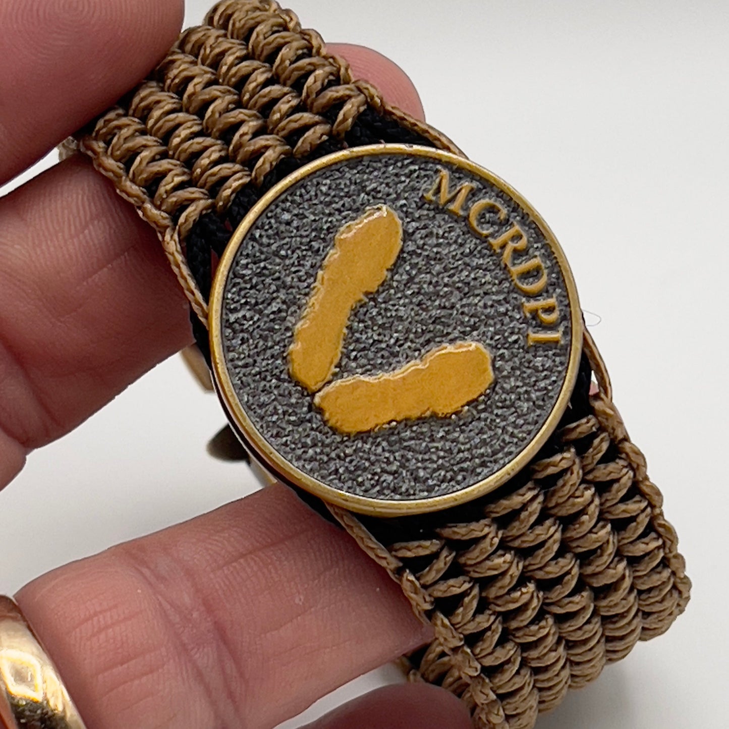 USMC Yellow Footprints bracelet