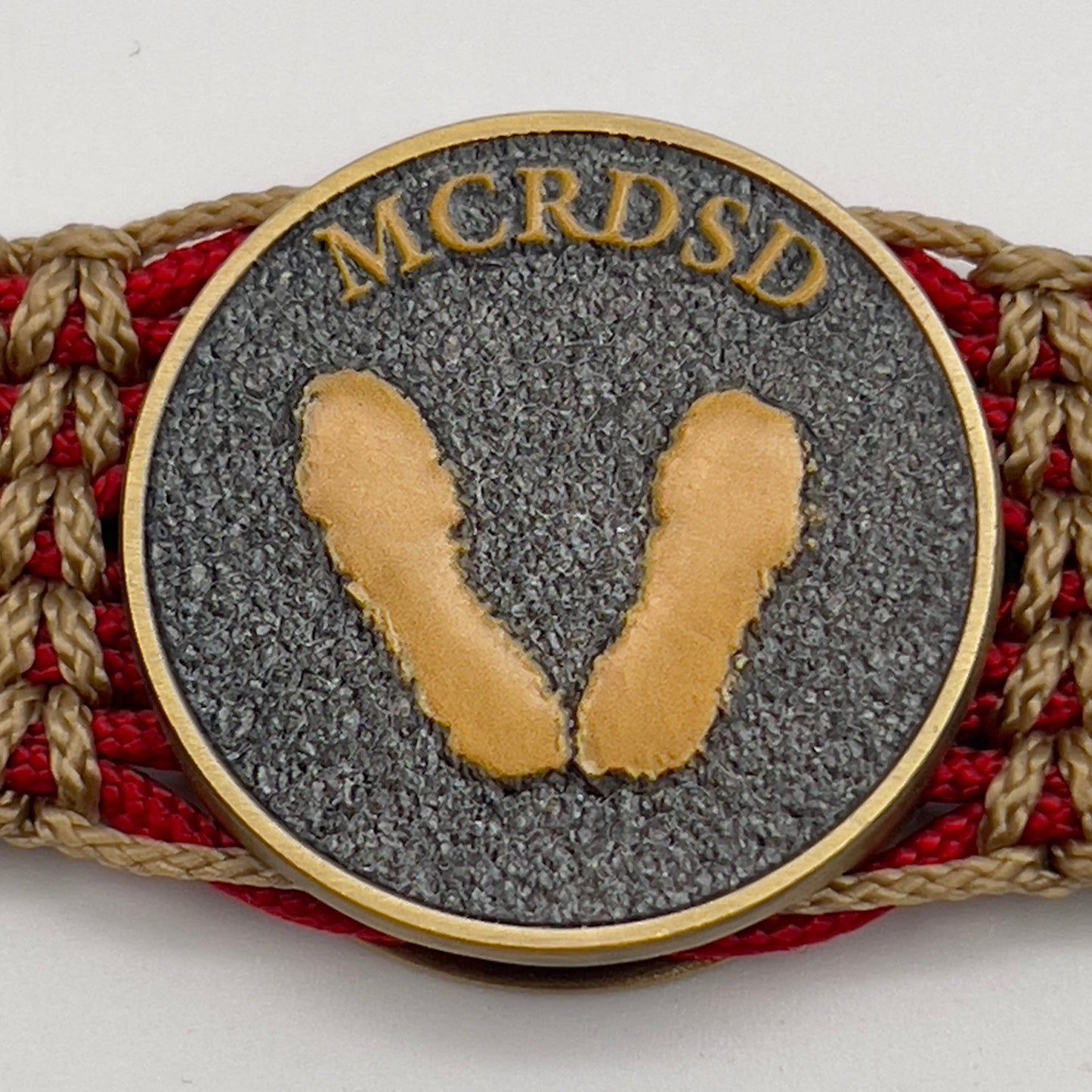 USMC Yellow Footprints bracelet