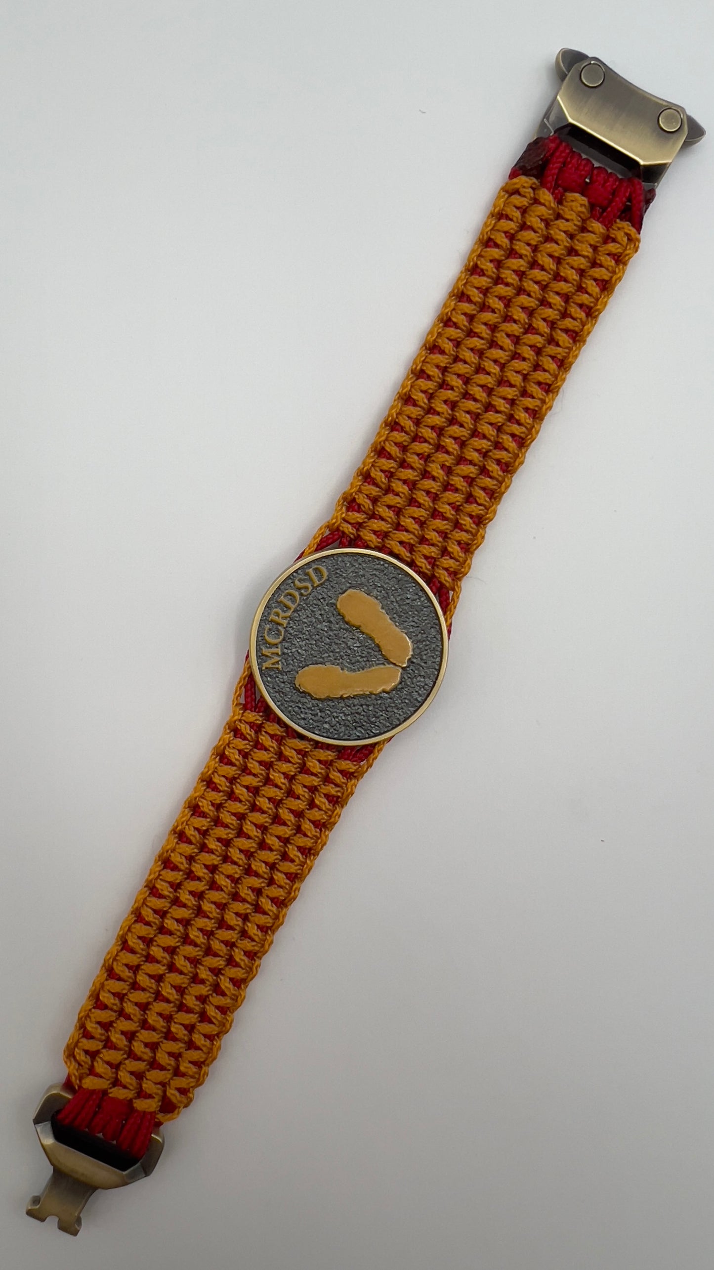 United States Marine Corps Yellow Footprints bracelet