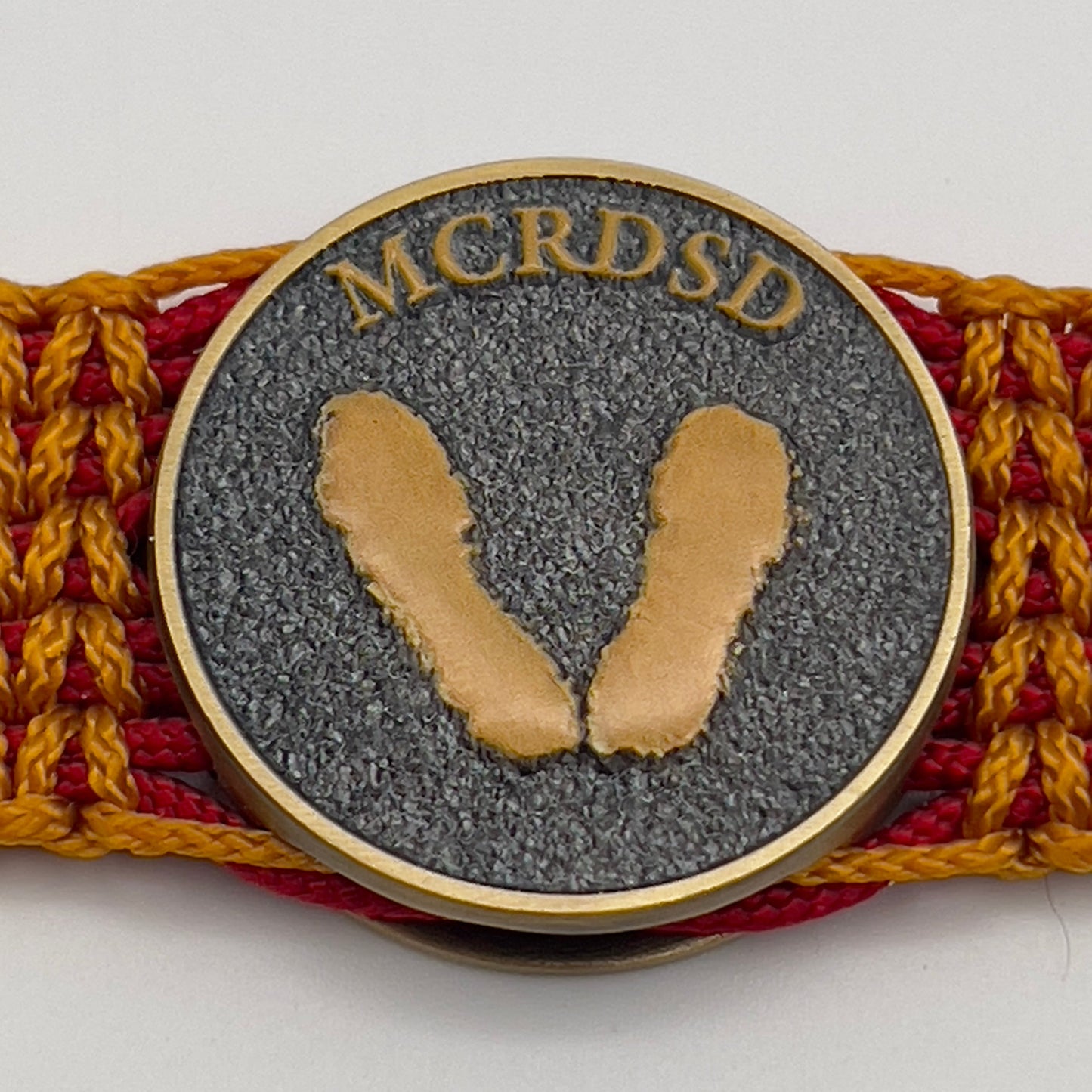 United States Marine Corps Yellow Footprints bracelet
