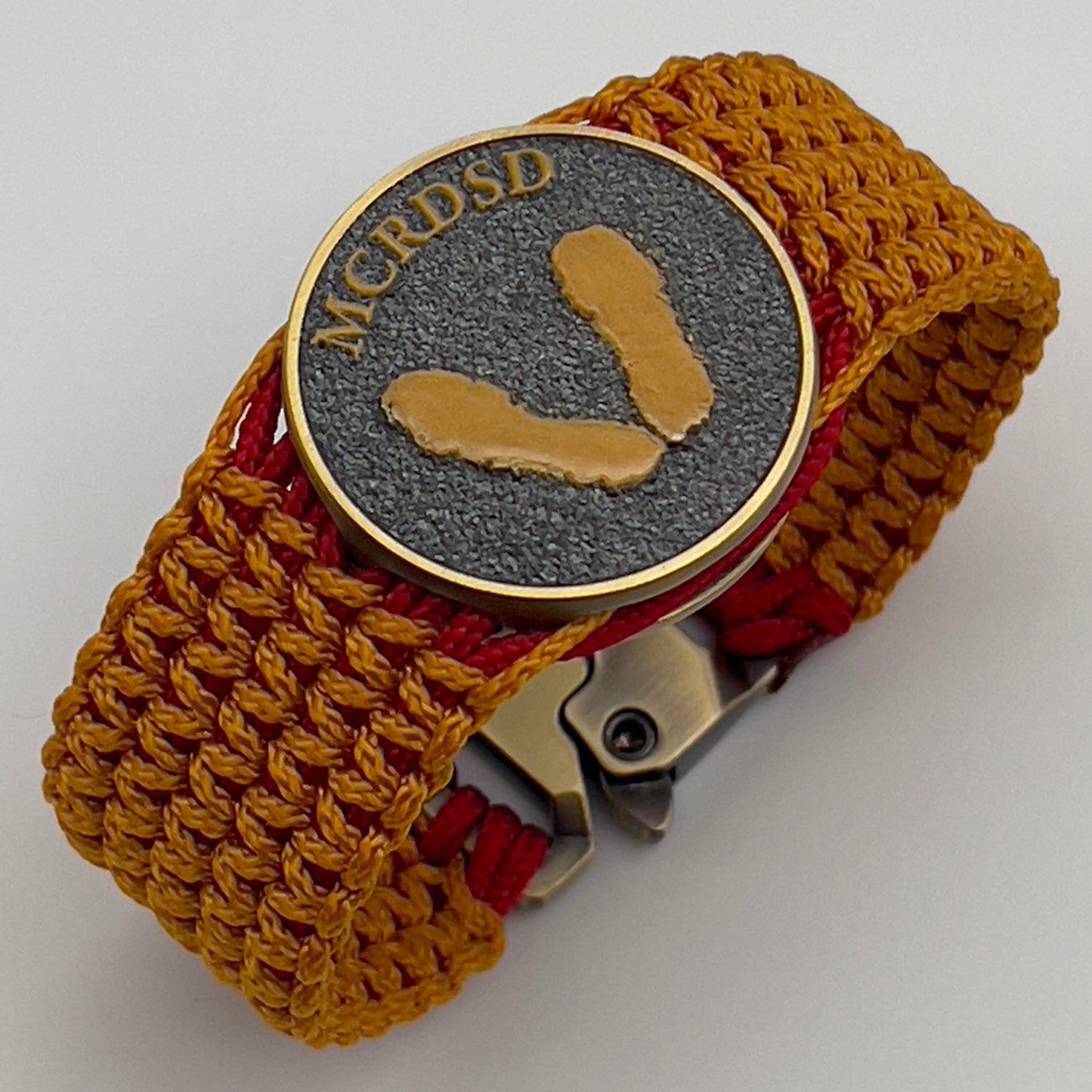 United States Marine Corps Yellow Footprints bracelet
