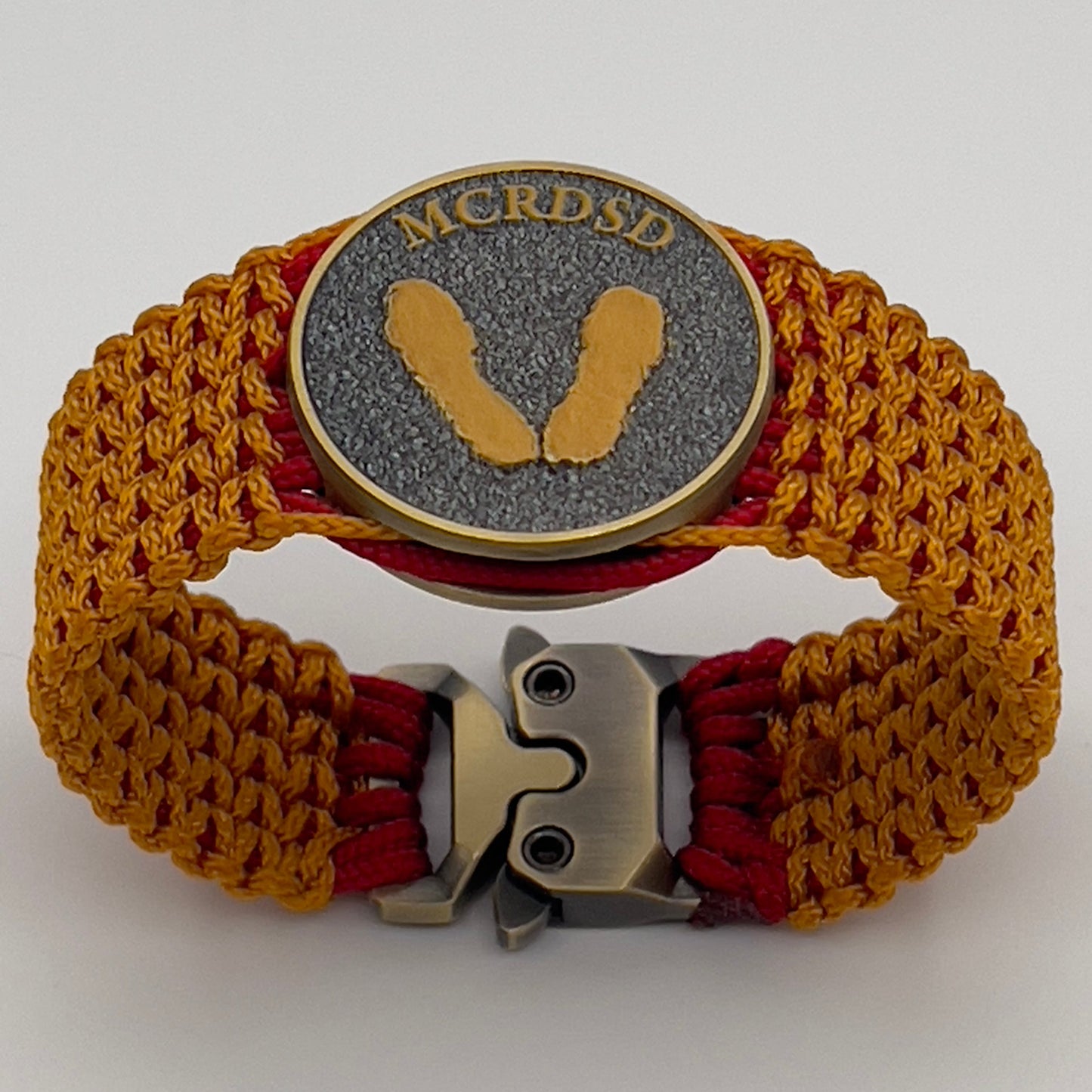 United States Marine Corps Yellow Footprints bracelet