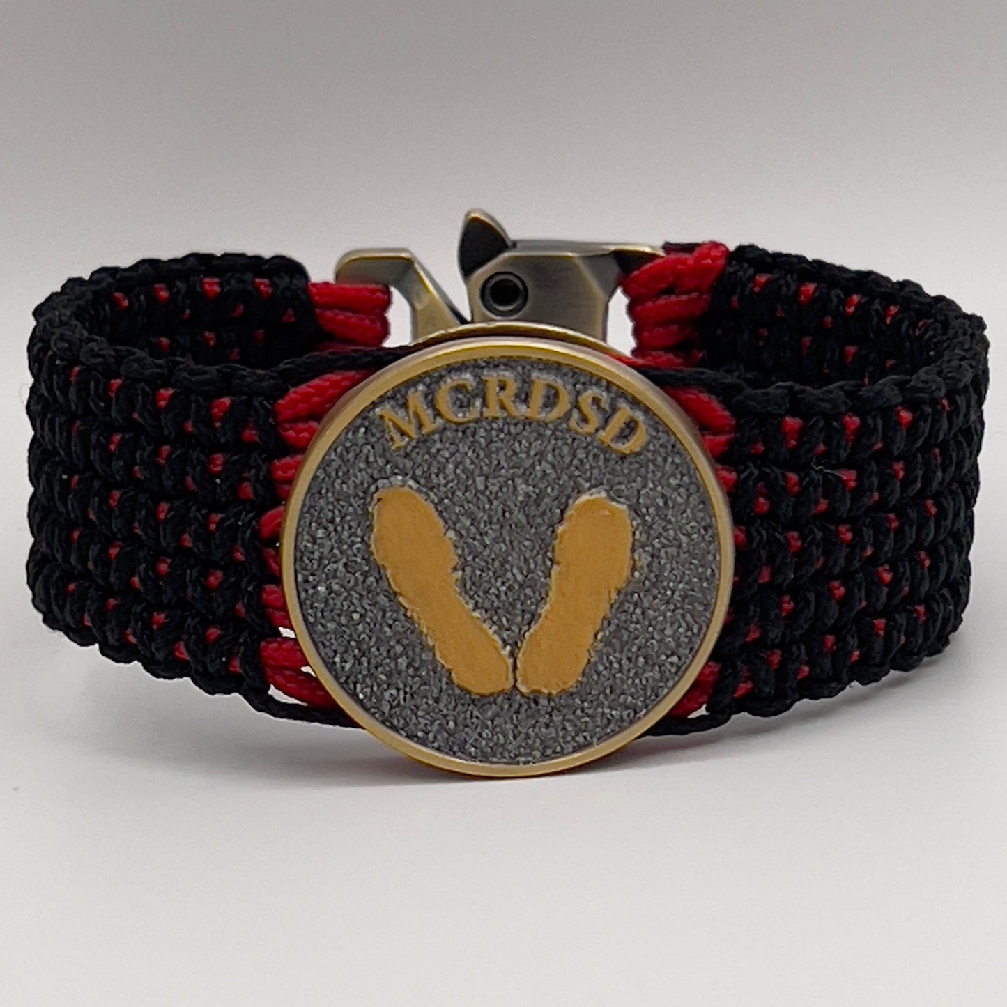 United States Marine Corps Yellow Footprints bracelet