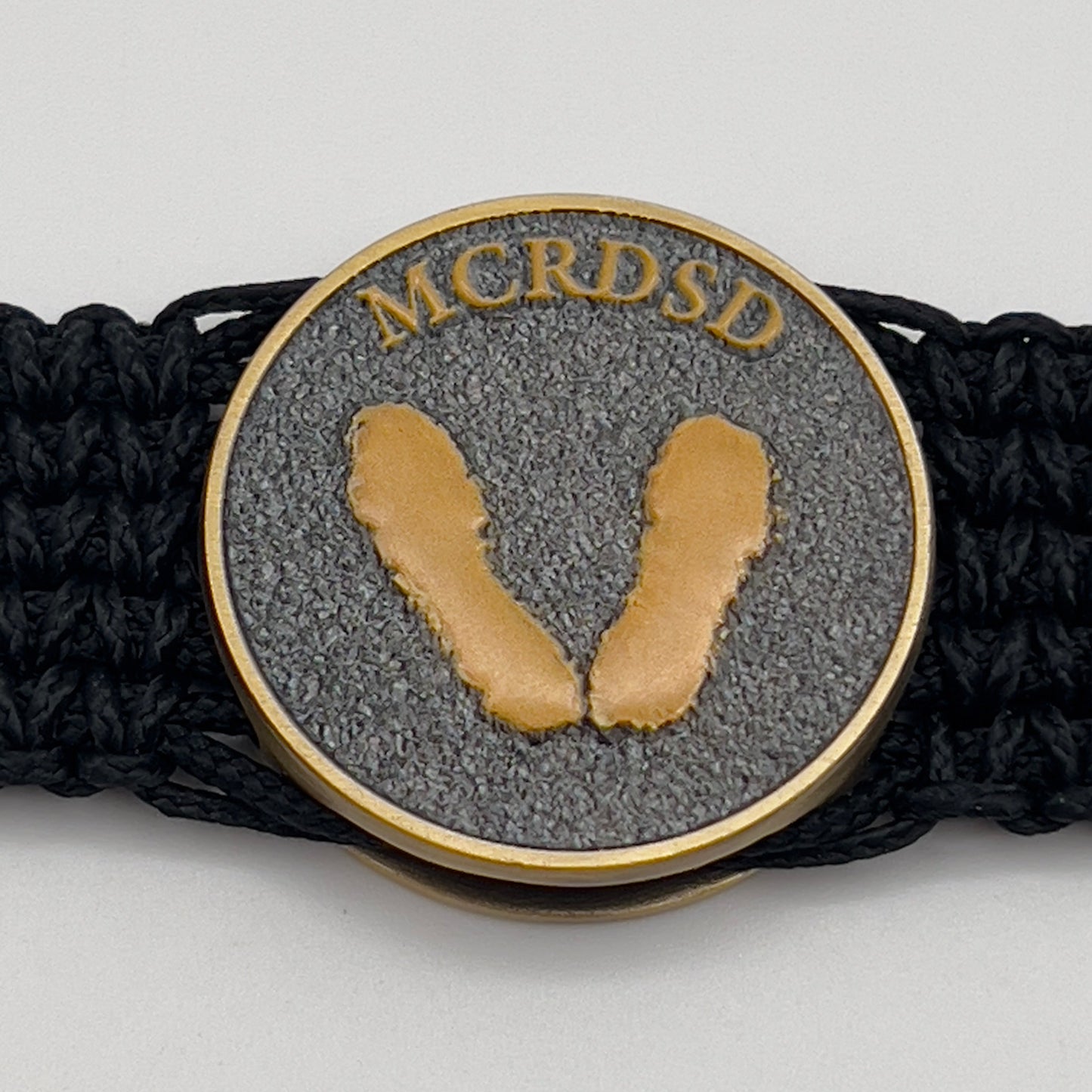 United States Marine Corps Yellow Footprints bracelet