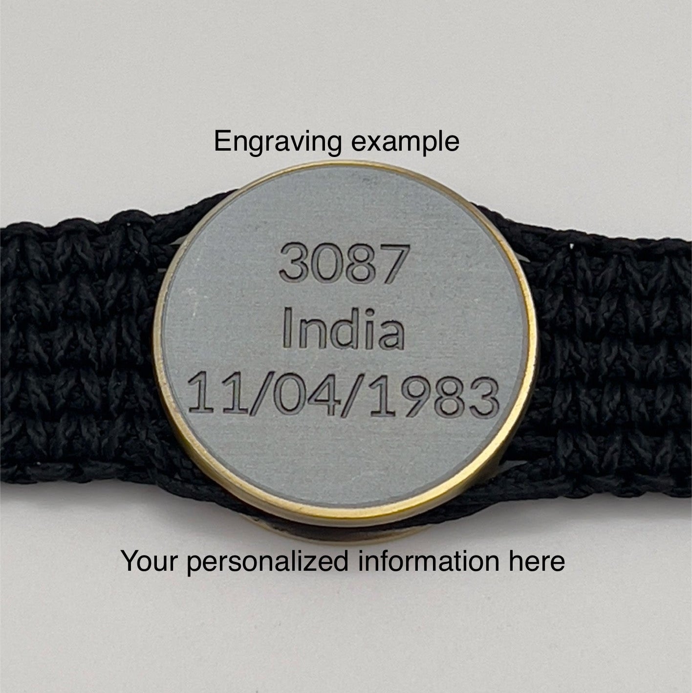 United States Marine Corps Yellow Footprints bracelet
