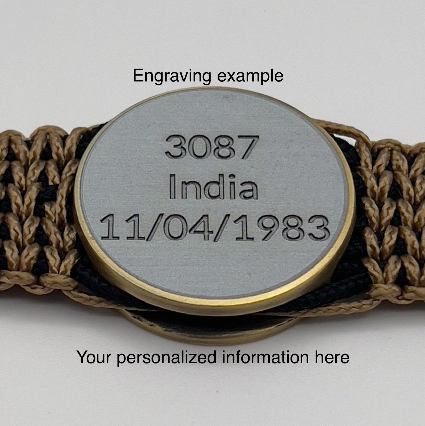 United States Marine Corps Yellow Footprints bracelet