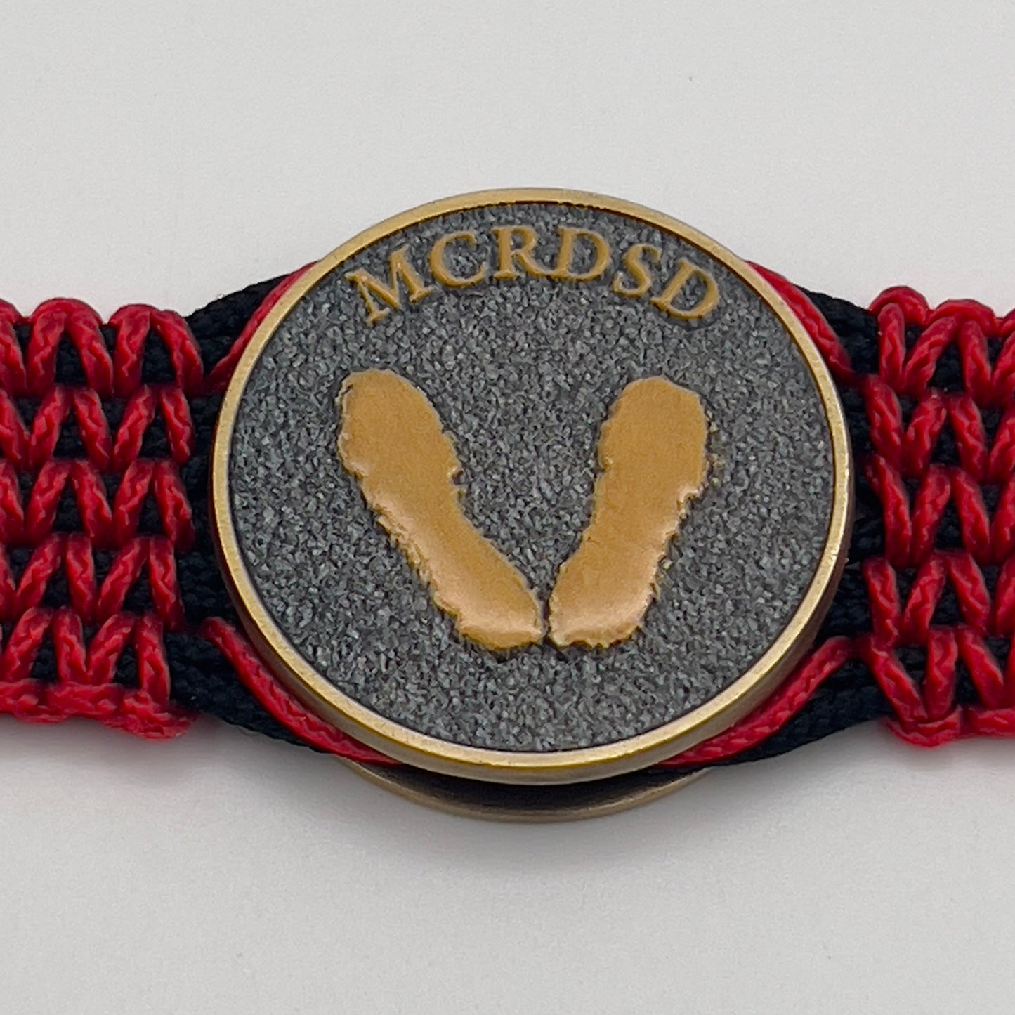 United States Marine Corps Yellow Footprints bracelet