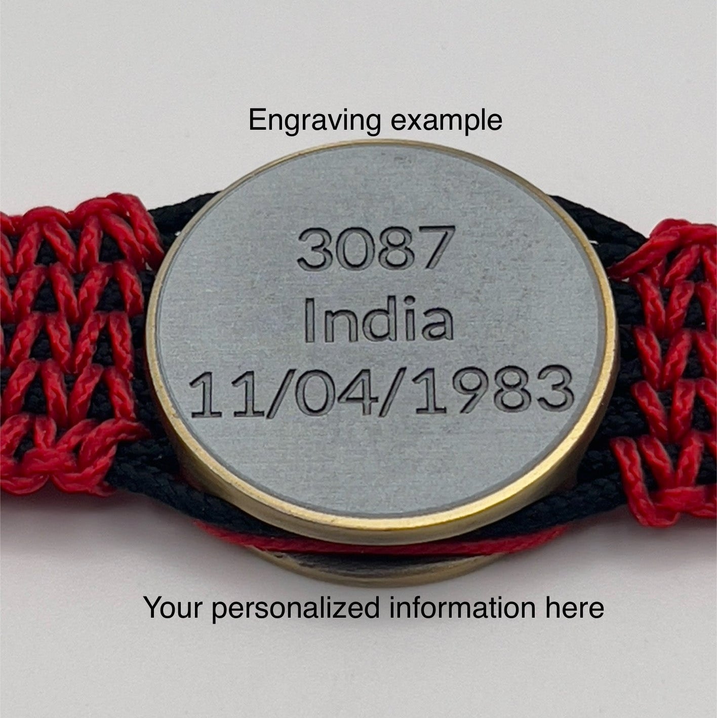 United States Marine Corps Yellow Footprints bracelet
