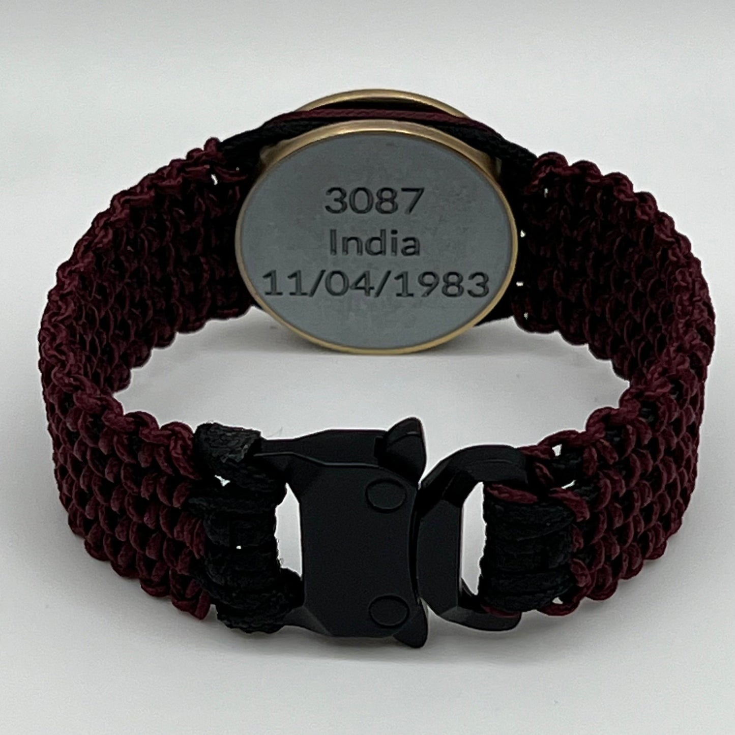 United States Marine Corps Yellow Footprints bracelet