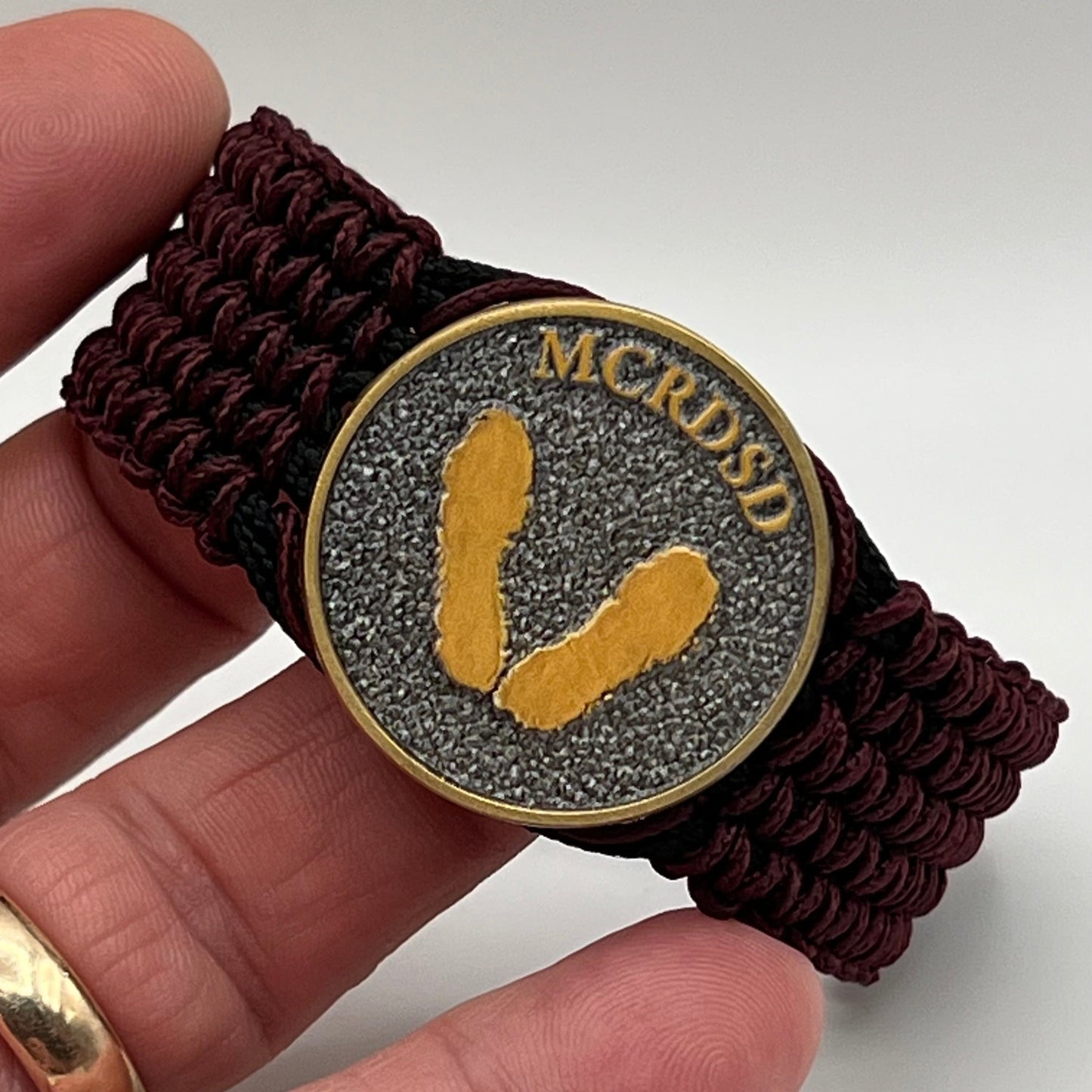 United States Marine Corps Yellow Footprints bracelet