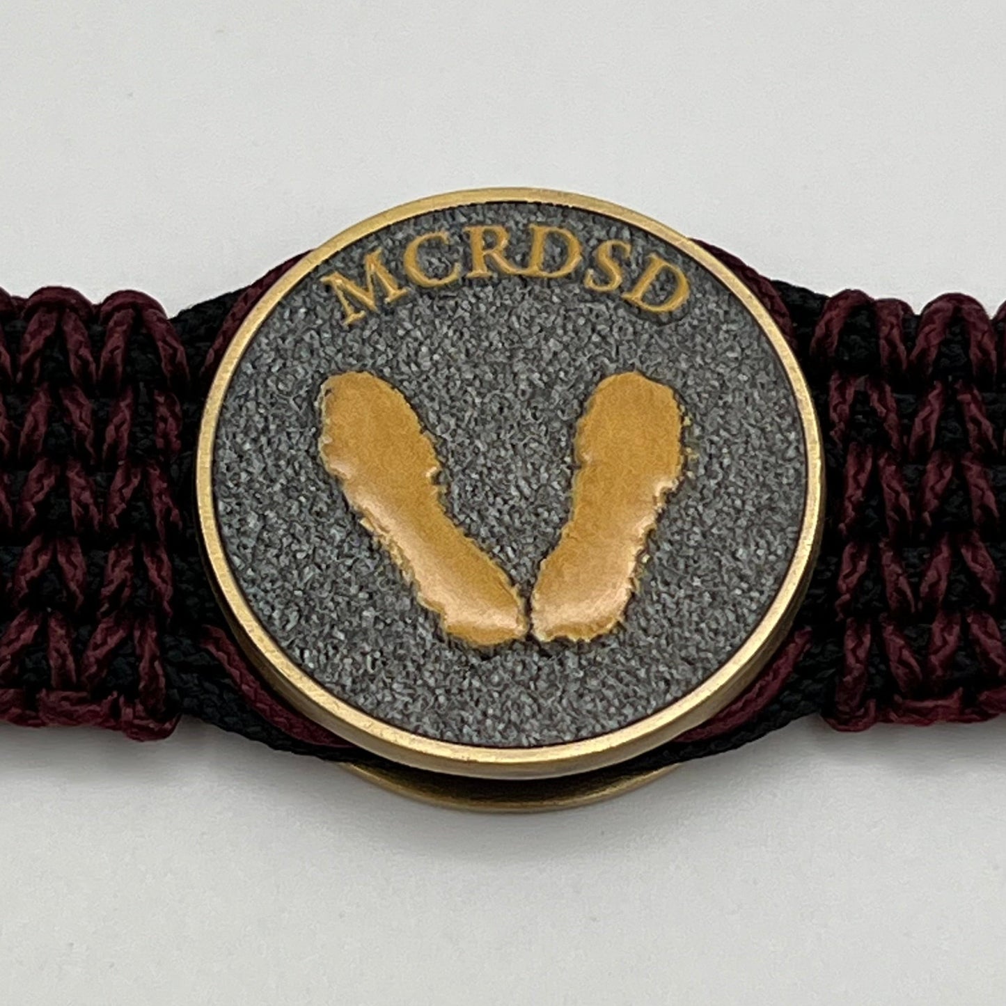 United States Marine Corps Yellow Footprints bracelet