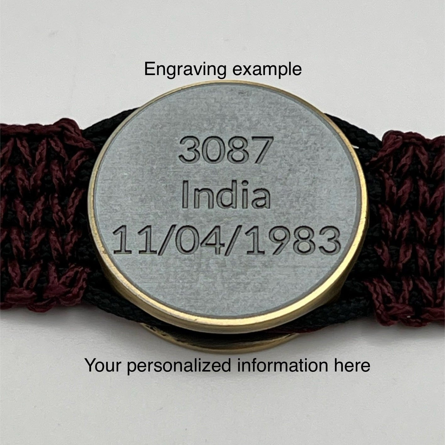 United States Marine Corps Yellow Footprints bracelet