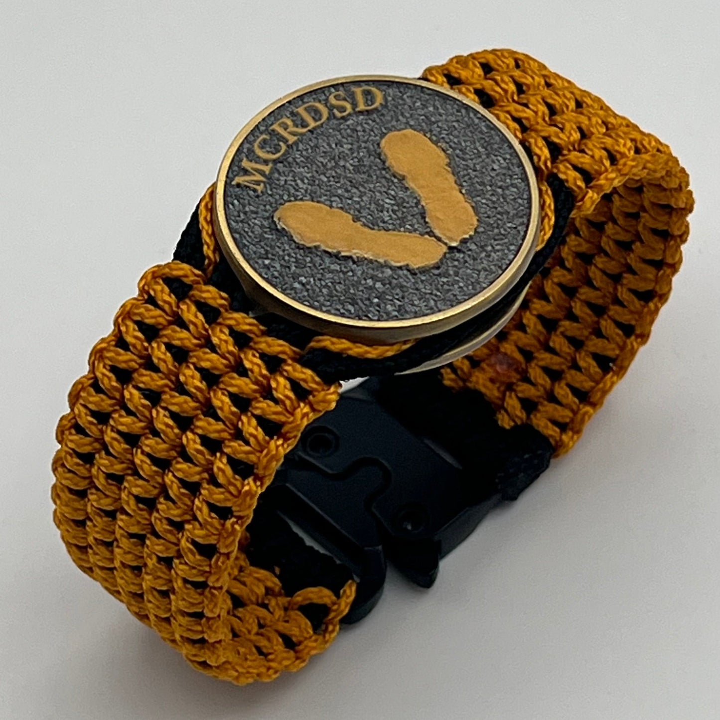 United States Marine Corps Yellow Footprints bracelet