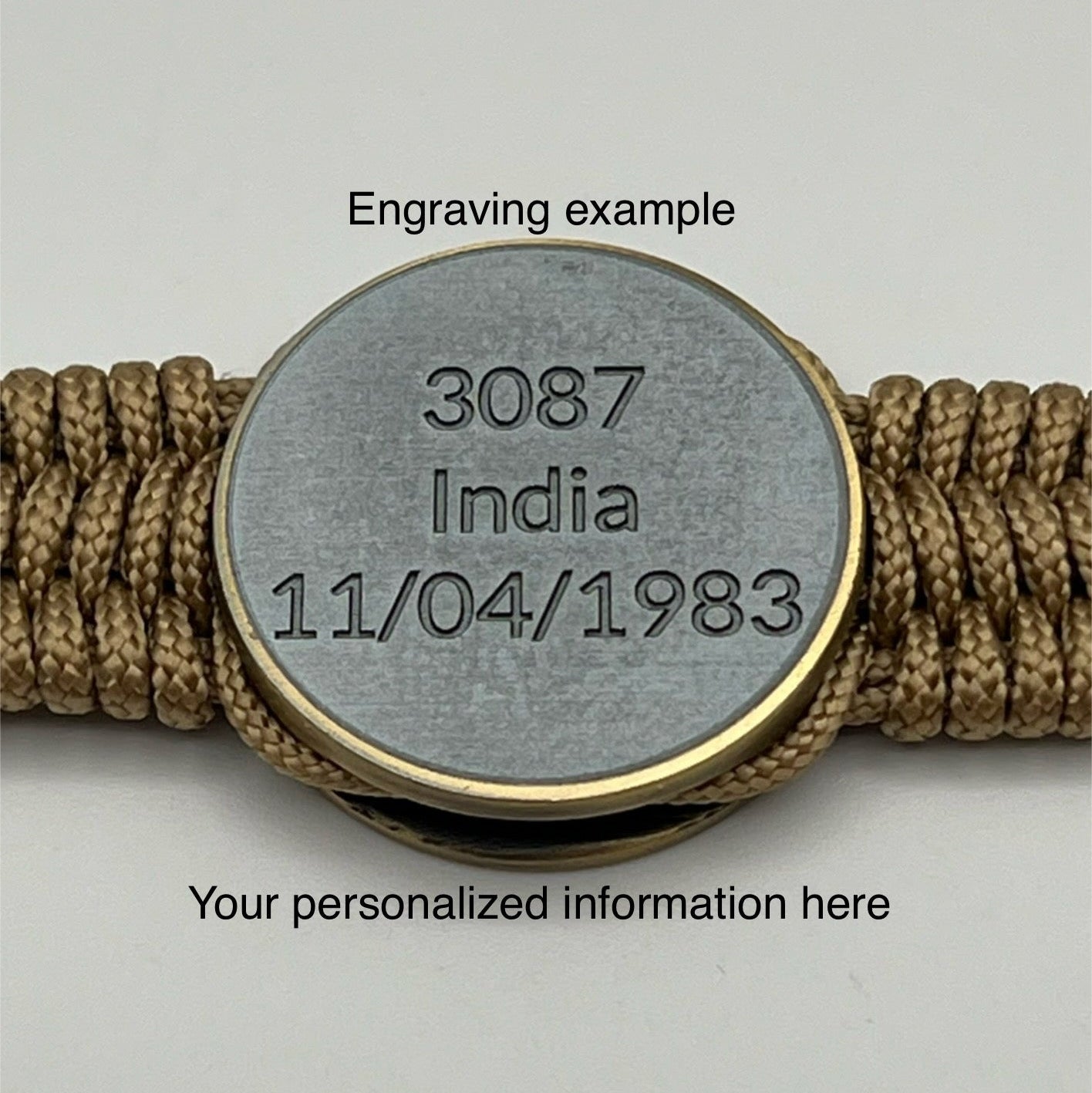 United States Marine Corps Yellow Footprints bracelet