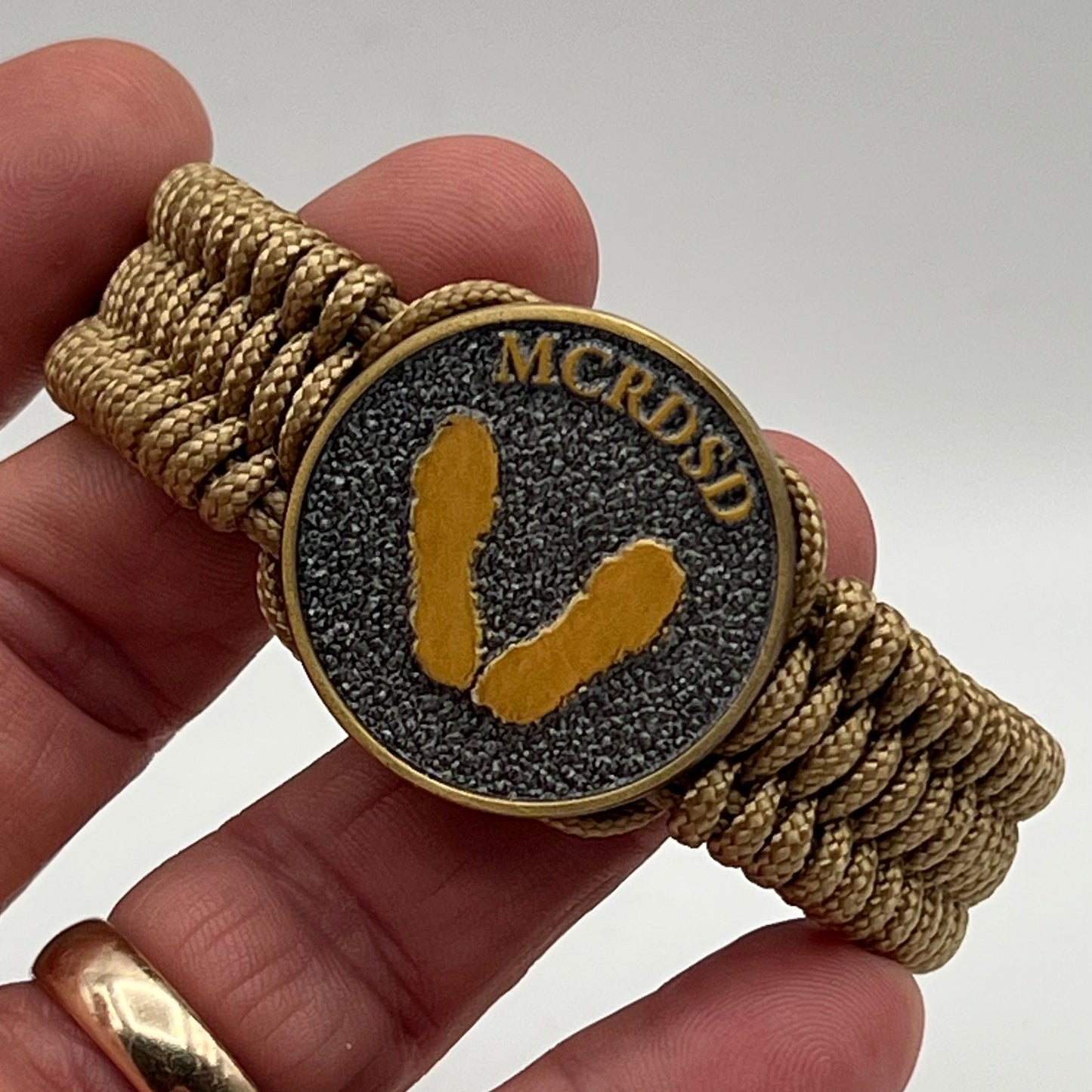 United States Marine Corps Yellow Footprints bracelet