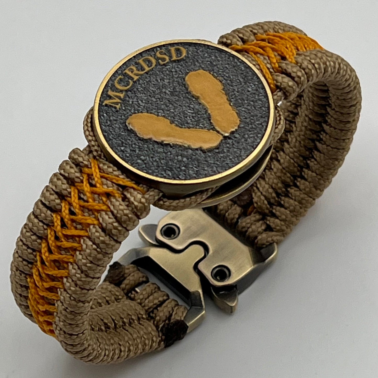 United States Marine Corps Yellow Footprints bracelet