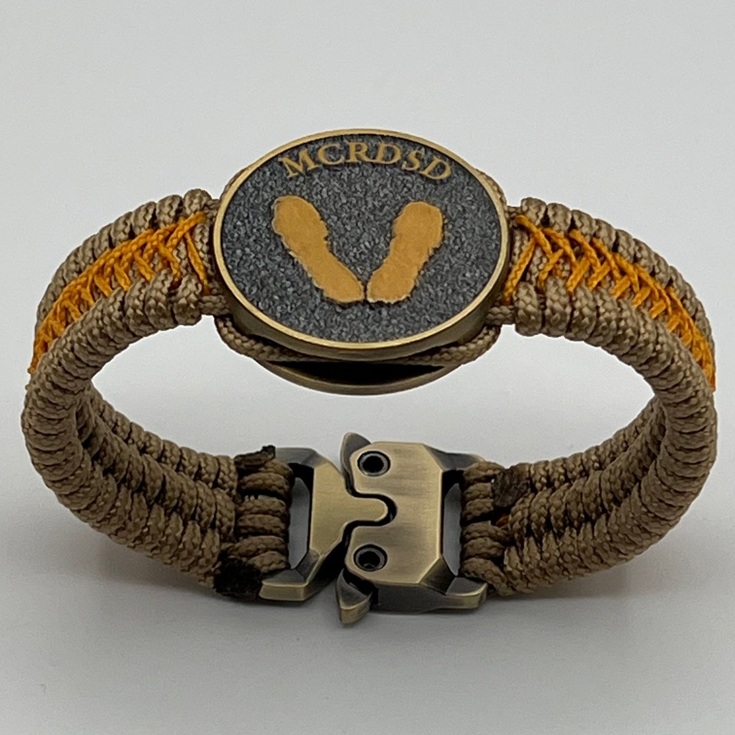 United States Marine Corps Yellow Footprints bracelet