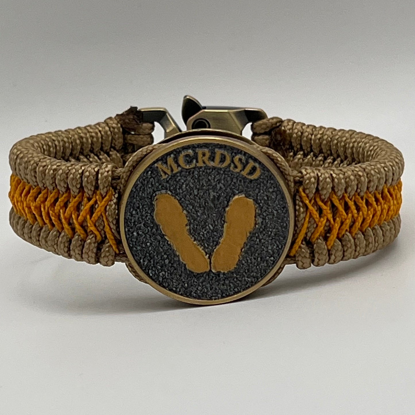 United States Marine Corps Yellow Footprints bracelet