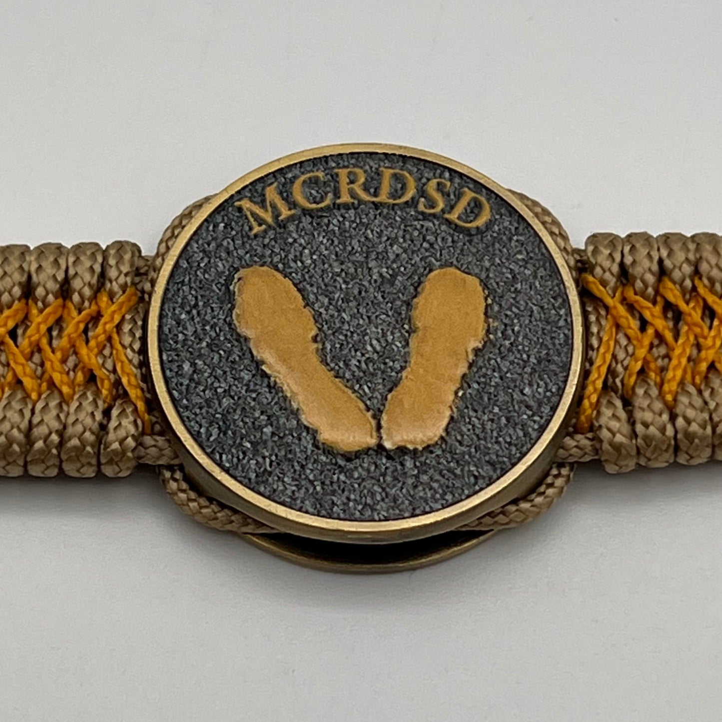 United States Marine Corps Yellow Footprints bracelet
