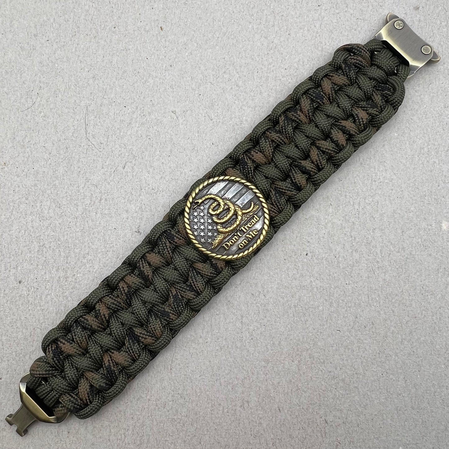 Don't Tread On Me bracelet | Olive Drab & Camo