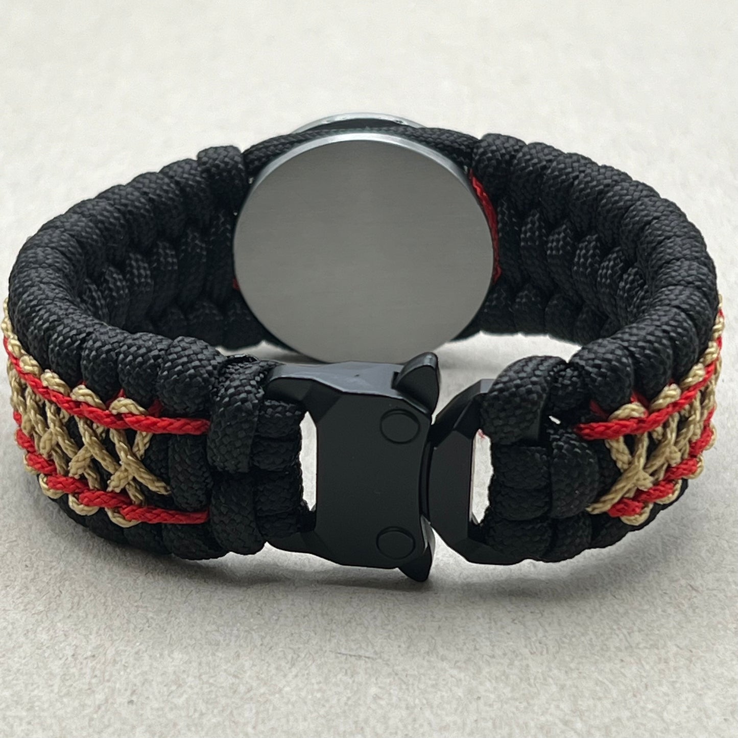USMC Iwo Jima bracelet-Red & Gold