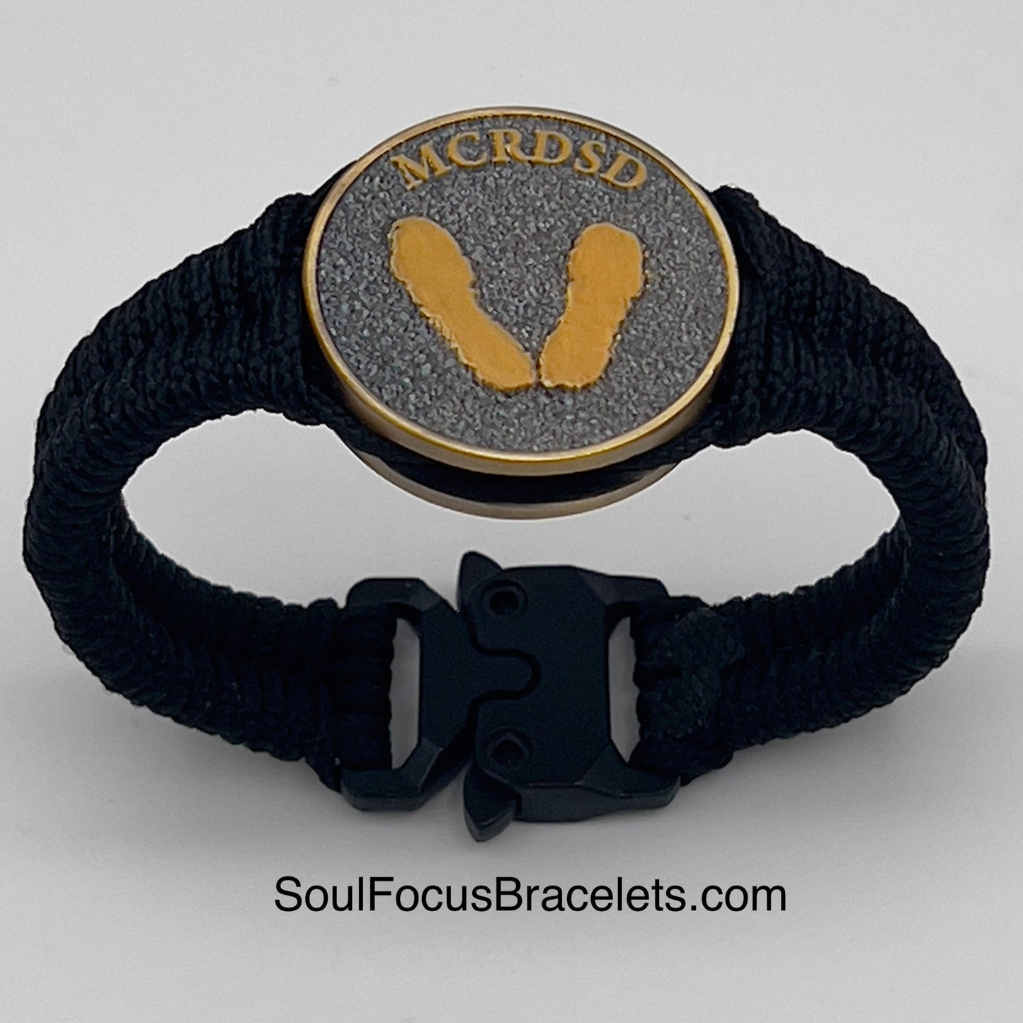United States Marine Corps Yellow Footprints bracelet