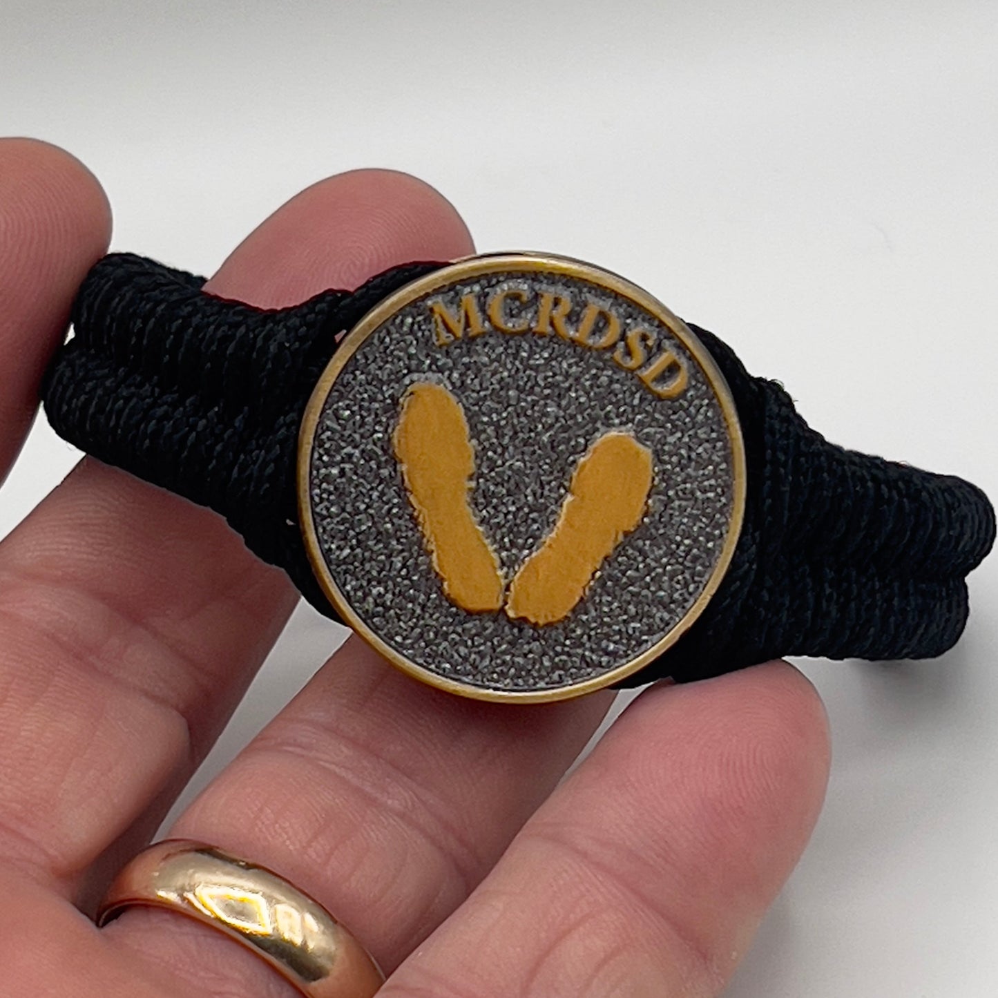 United States Marine Corps Yellow Footprints bracelet