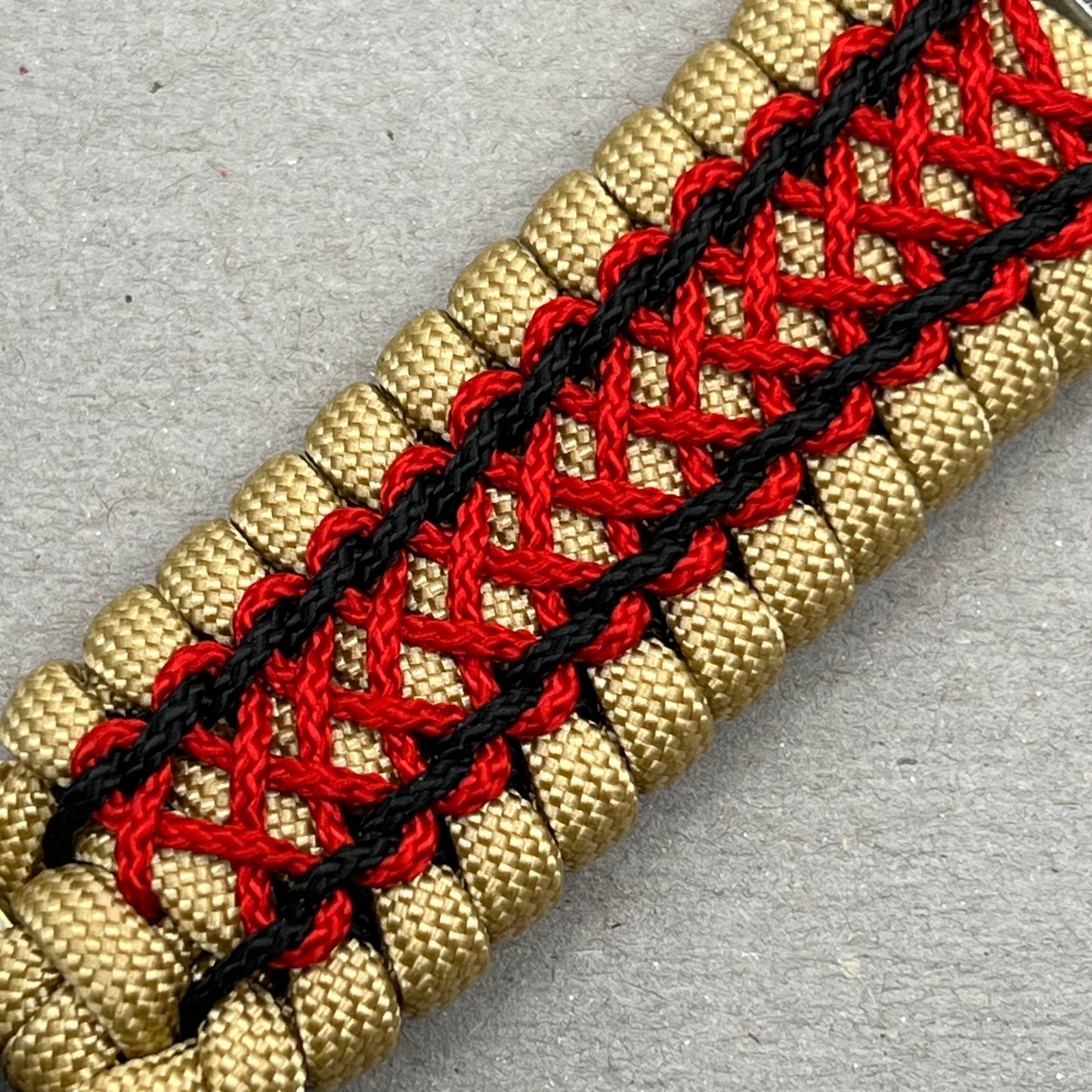 handcrafted paracord bracelet