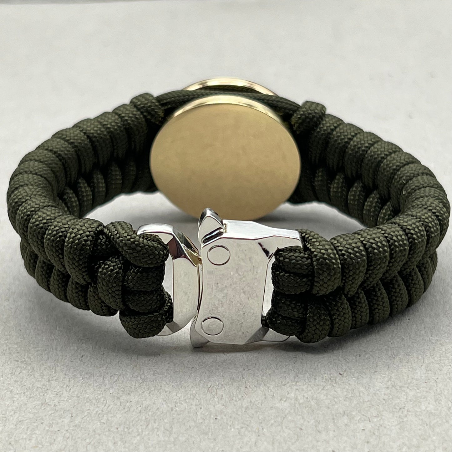 Marine Corps bracelet-Officer EGA-Olive Drab