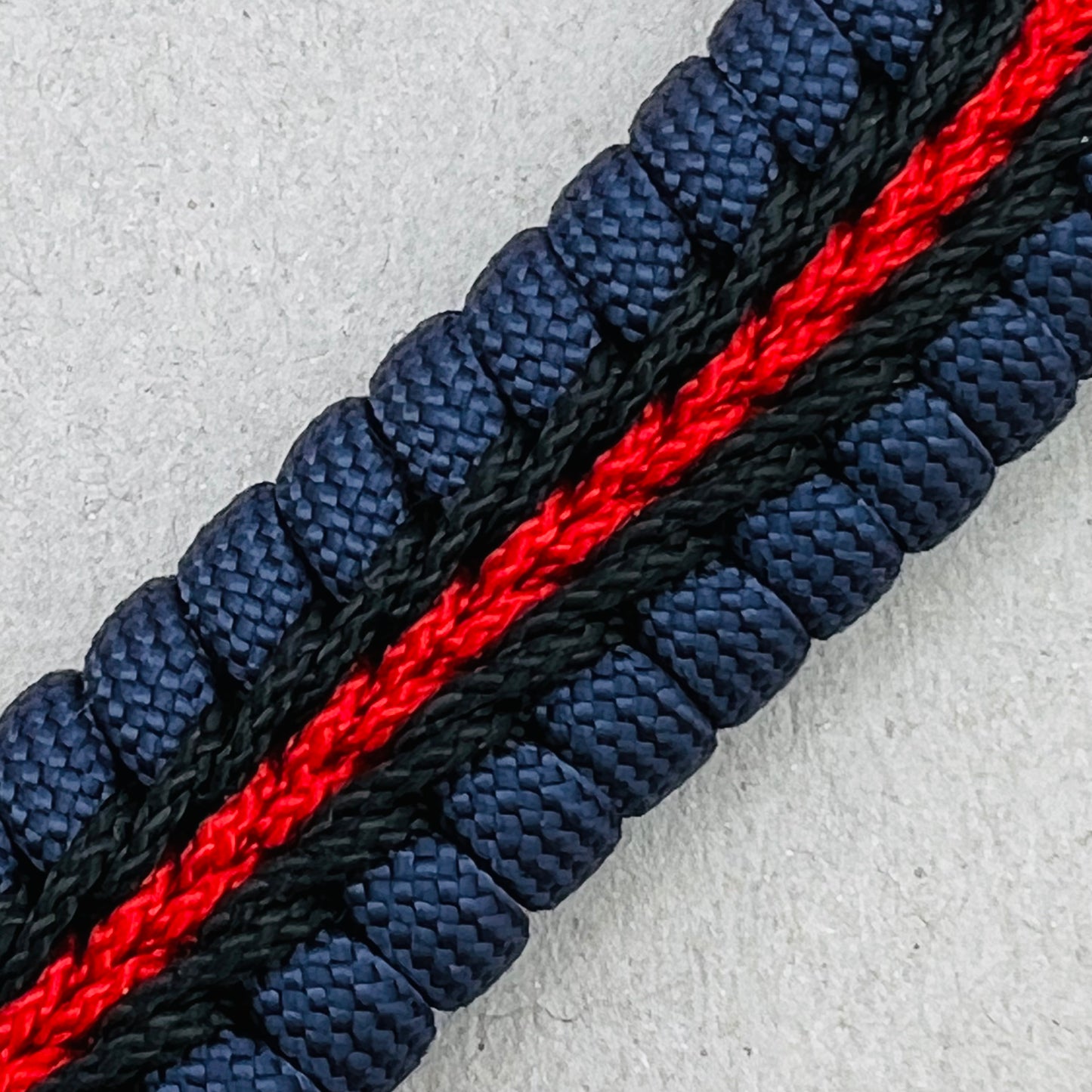 US Marine Corps bracelet-Enlisted EGA-Navy Blue, Red & Black