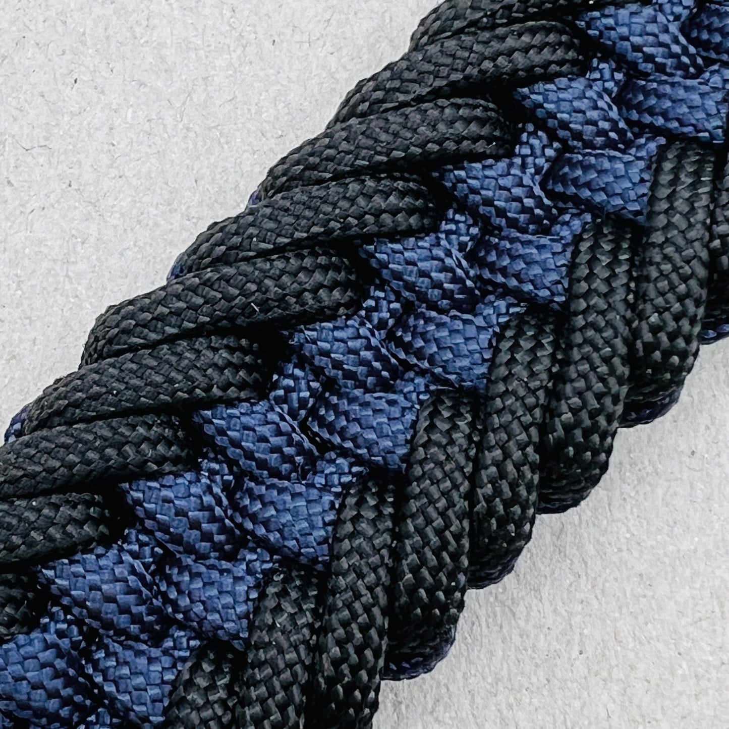 Marine Corps bracelet-Officer EGA-Black & Navy Blue