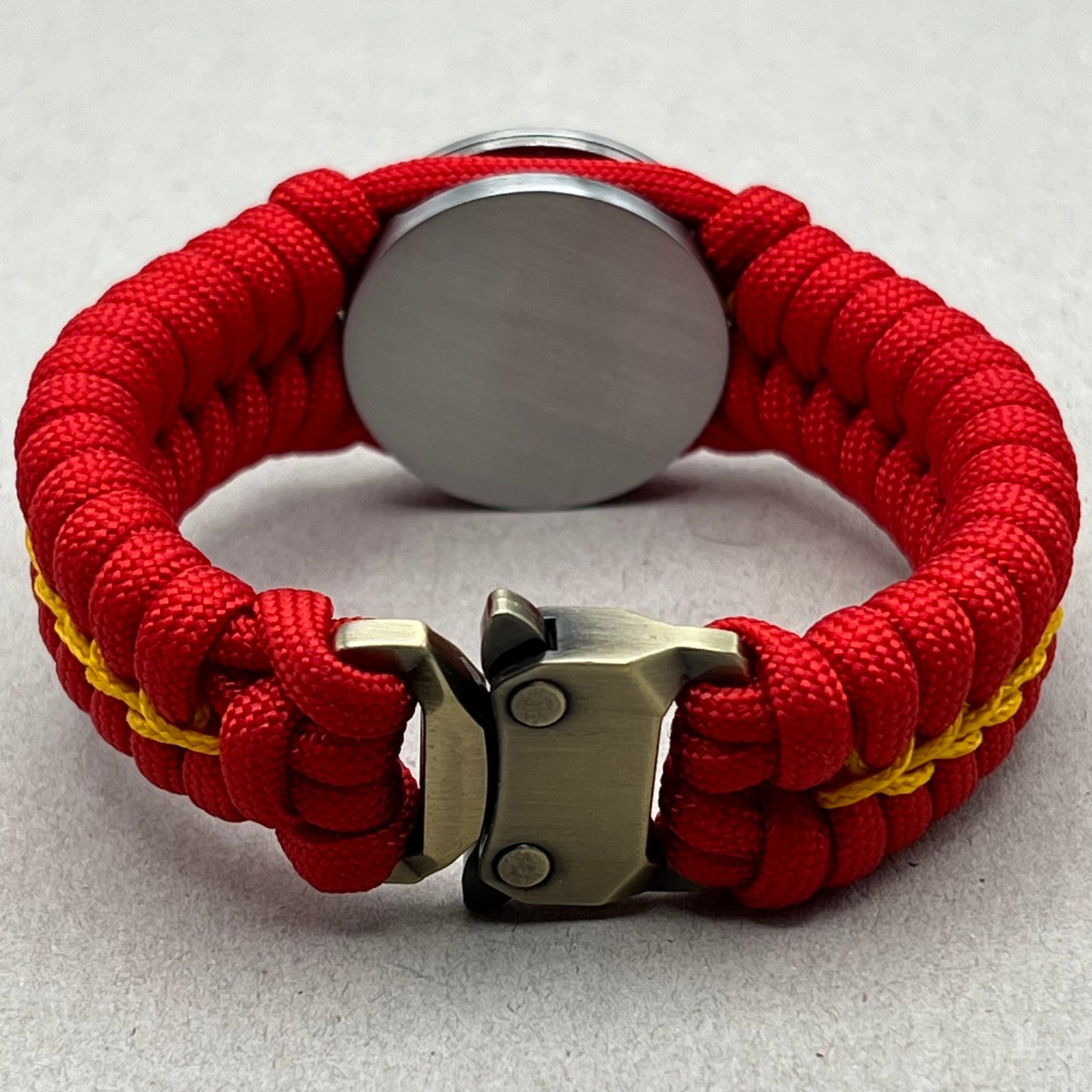 US Marine Corps bracelet-Enlisted EGA-Red & Yellow