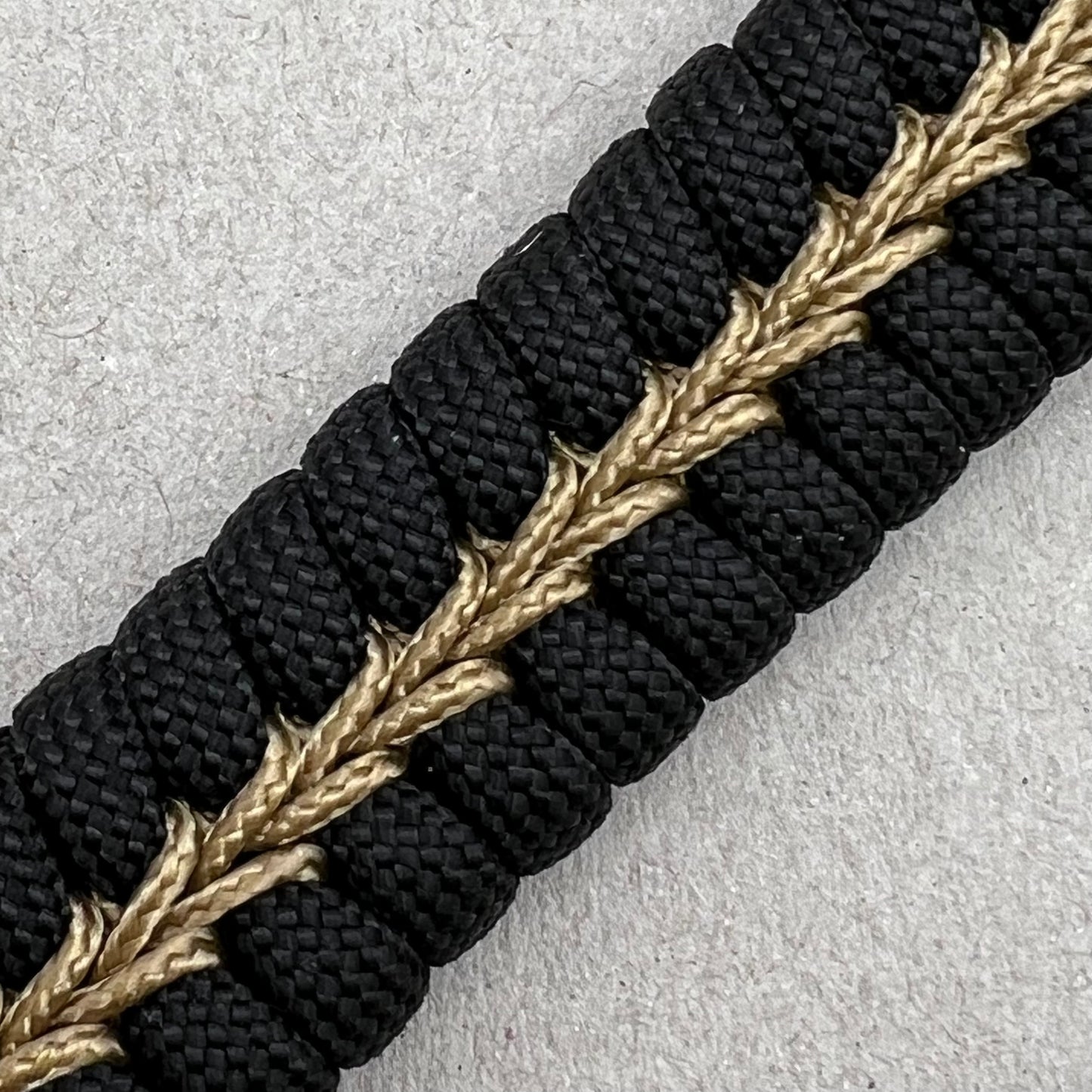 USMC bracelet-Antique Brass EGA-Black & Bronze