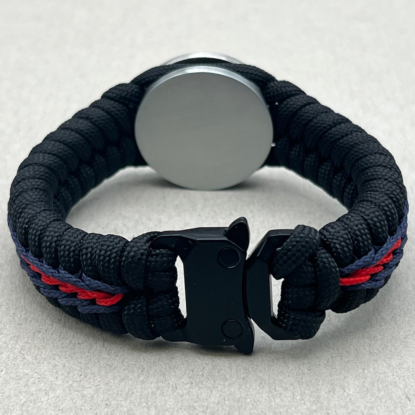 US Marine Corps bracelet-Enlisted EGA-Black, Navy Blue & Gold