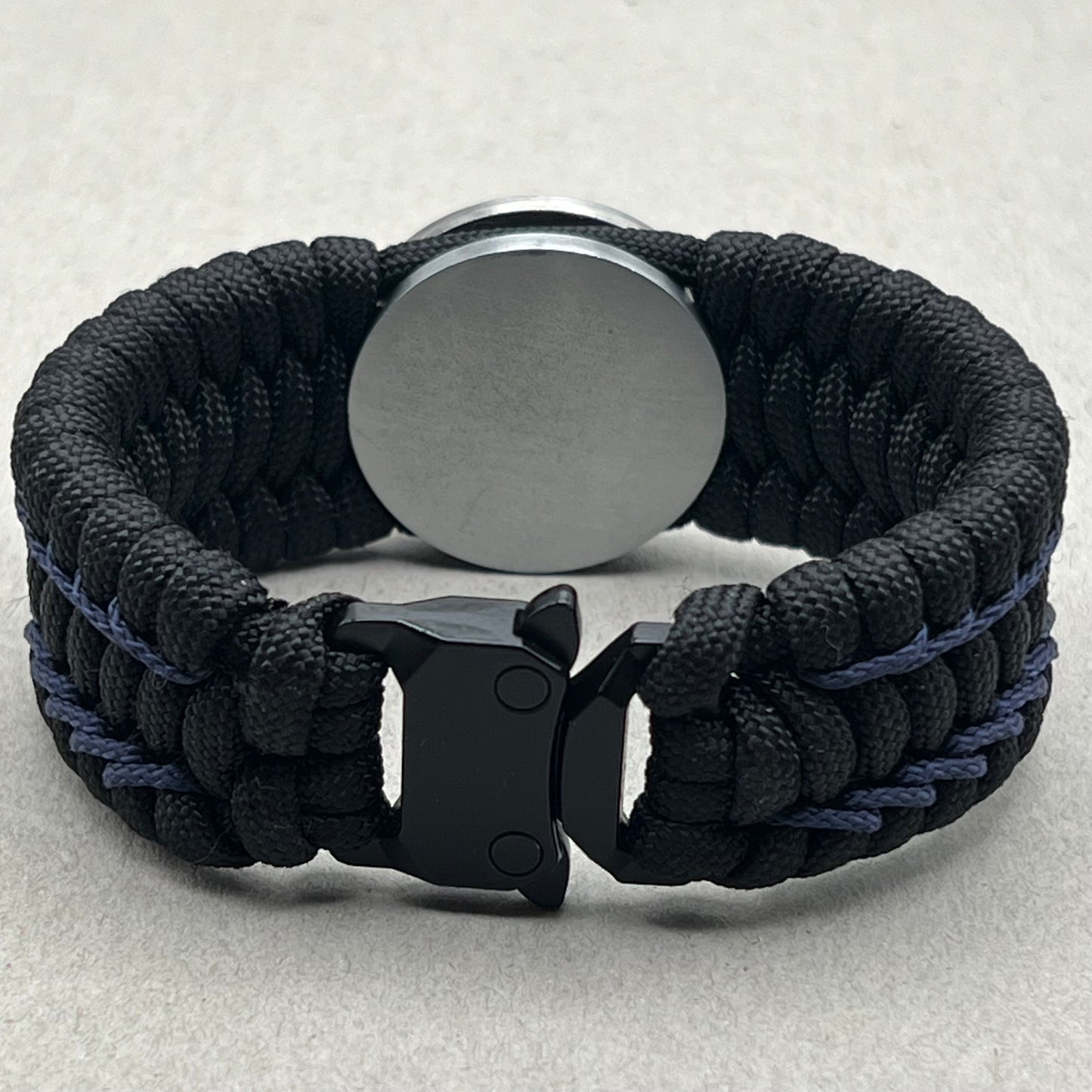 US Marine Corps bracelet-Enlisted EGA-Black, & Navy Blue